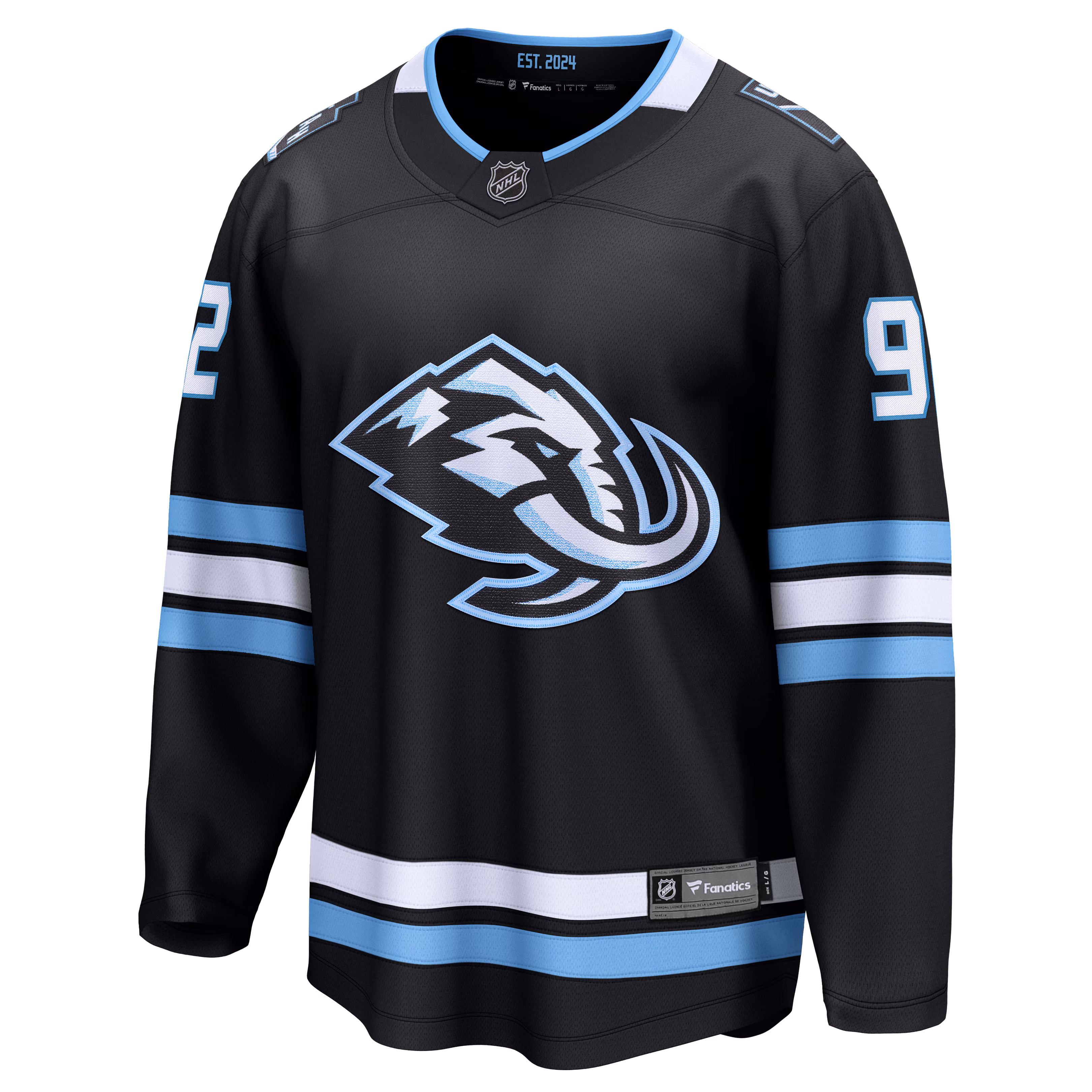 Logan Cooley Utah Mammoth Fanatics Home Breakaway Jersey - Black