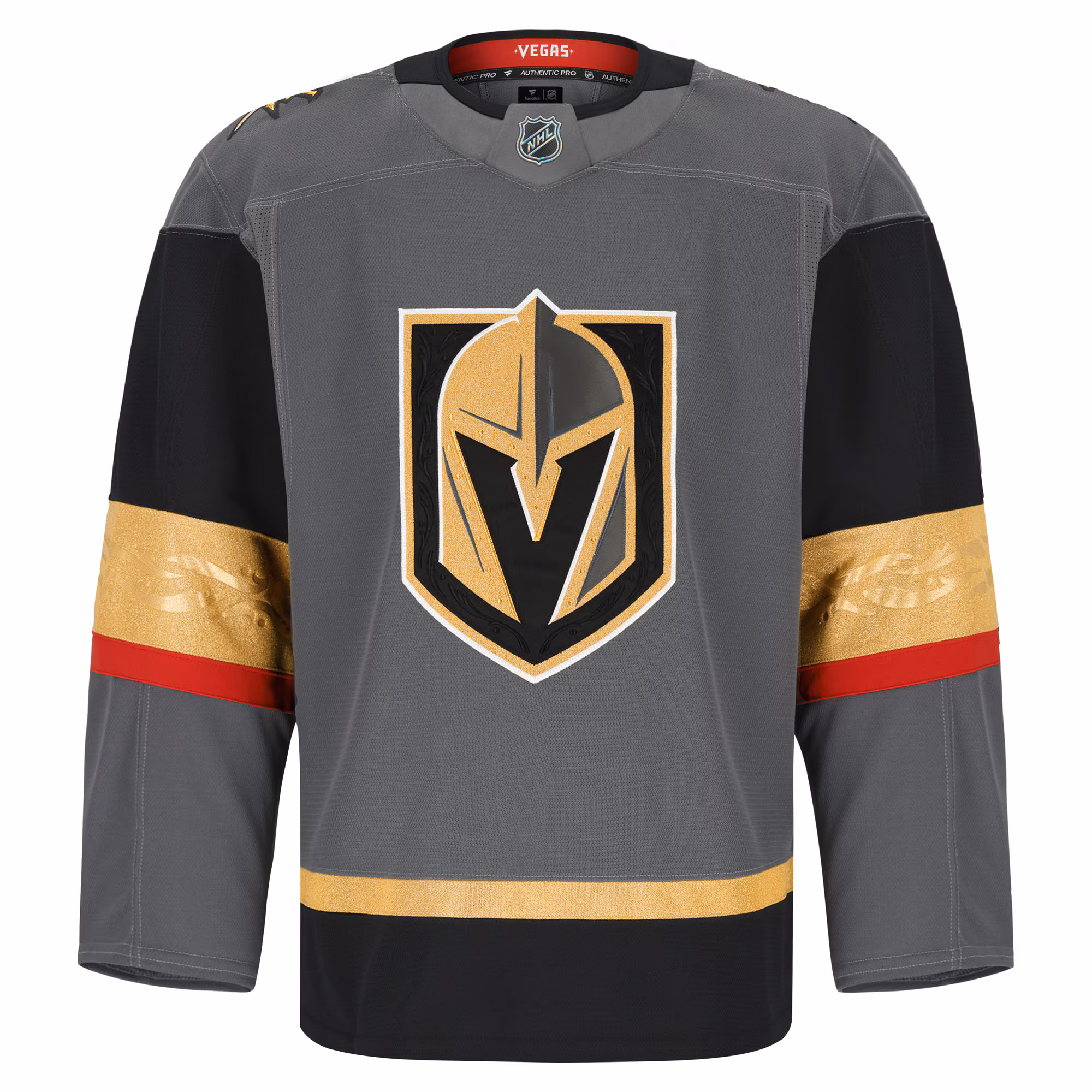 Vegas Golden Knights Fanatics Alternate Authentic Pro Jersey - Gray