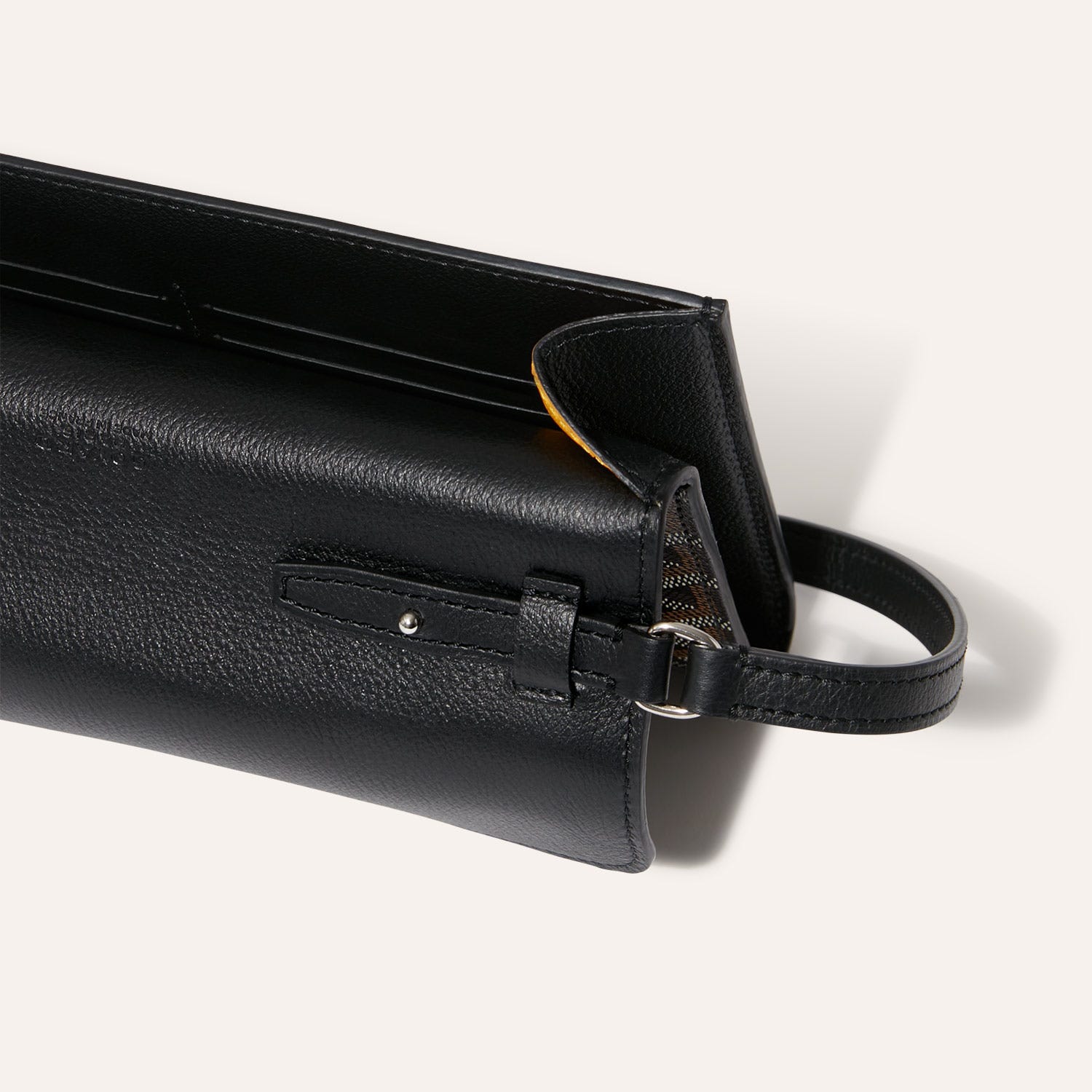 Chypre Wallet-Pouch Stripes and Initials