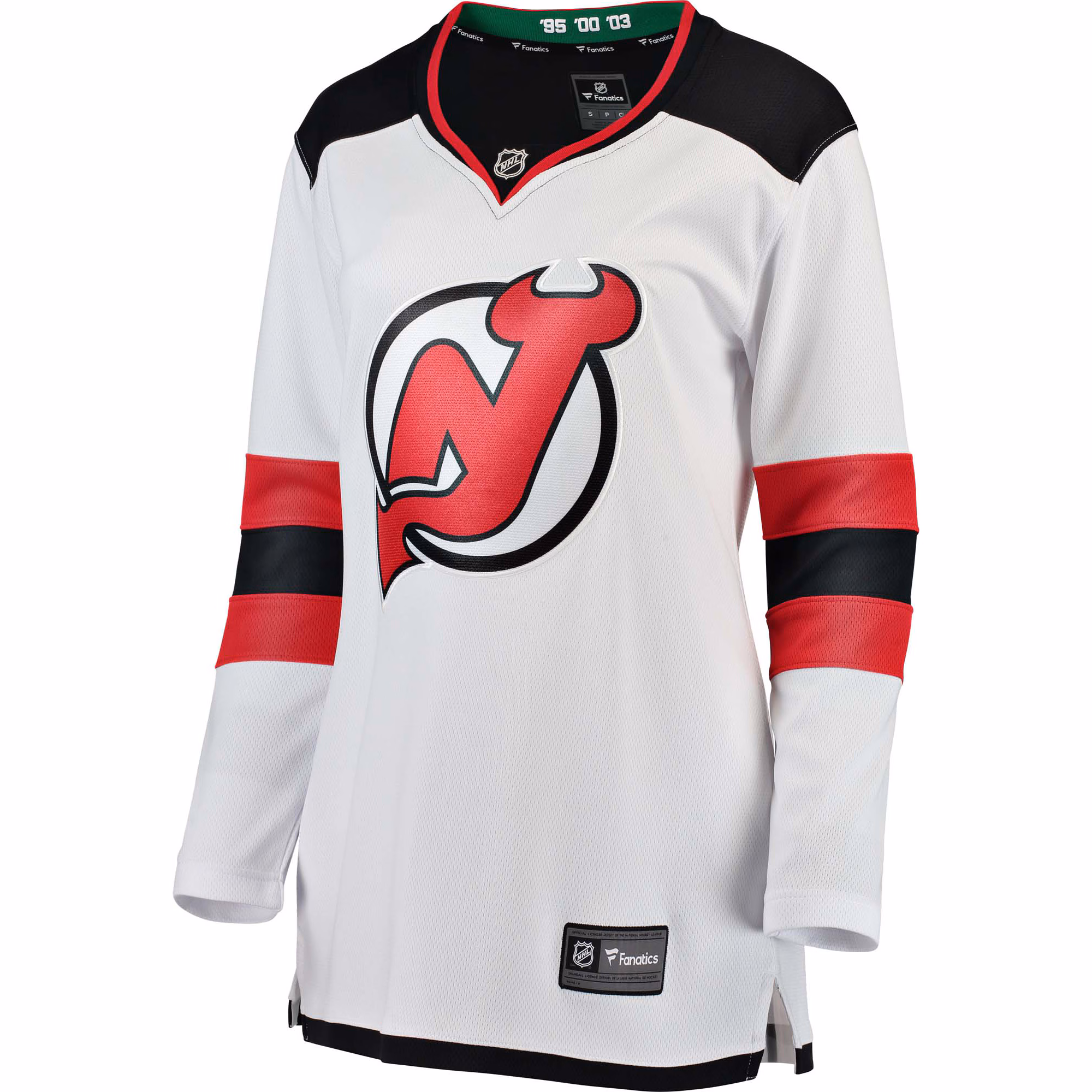 New Jersey Devils Fanatics Women's Away Breakaway Jersey - White