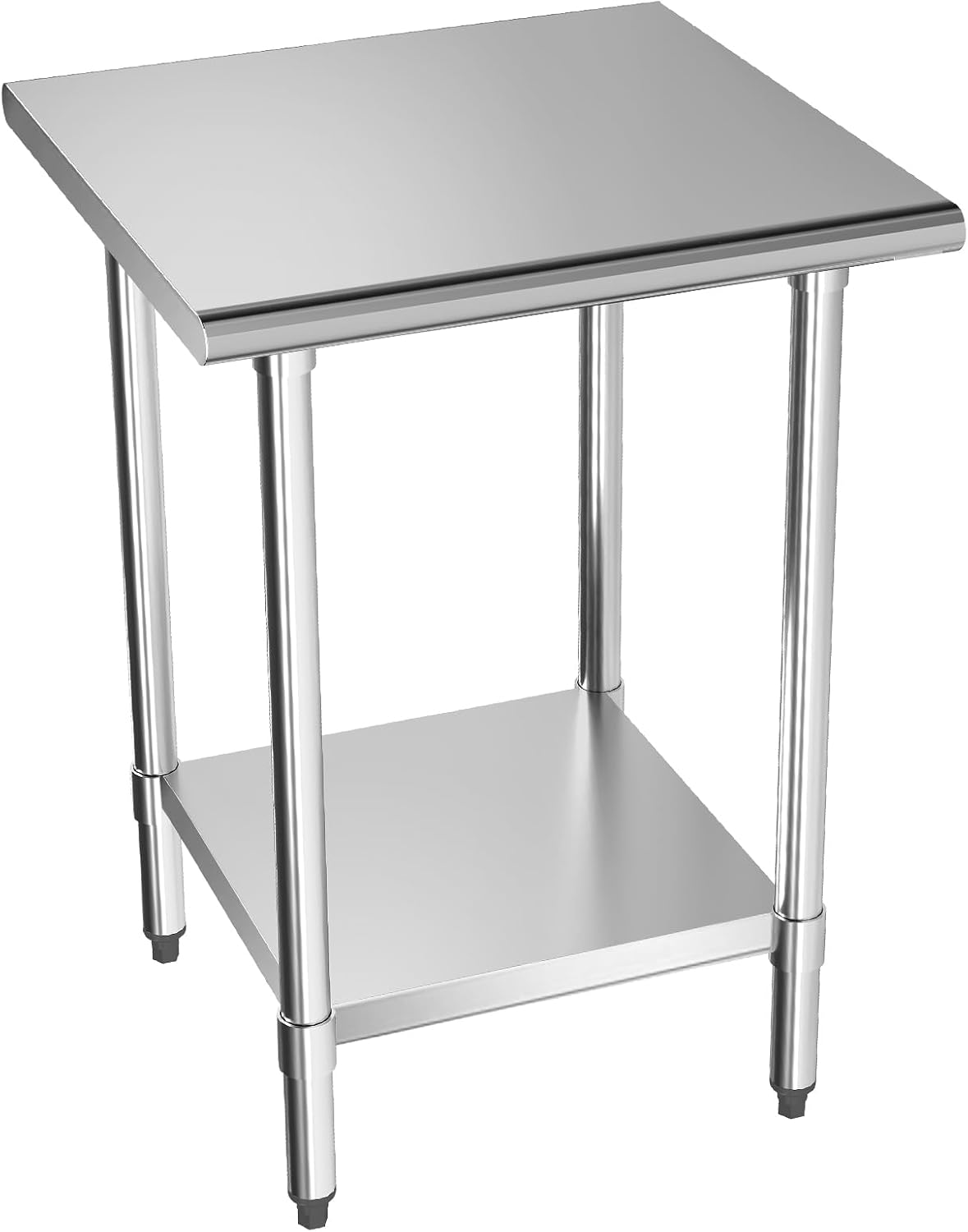 NSF Certified Stainless Steel Table with Adjustable Undershelf, 24