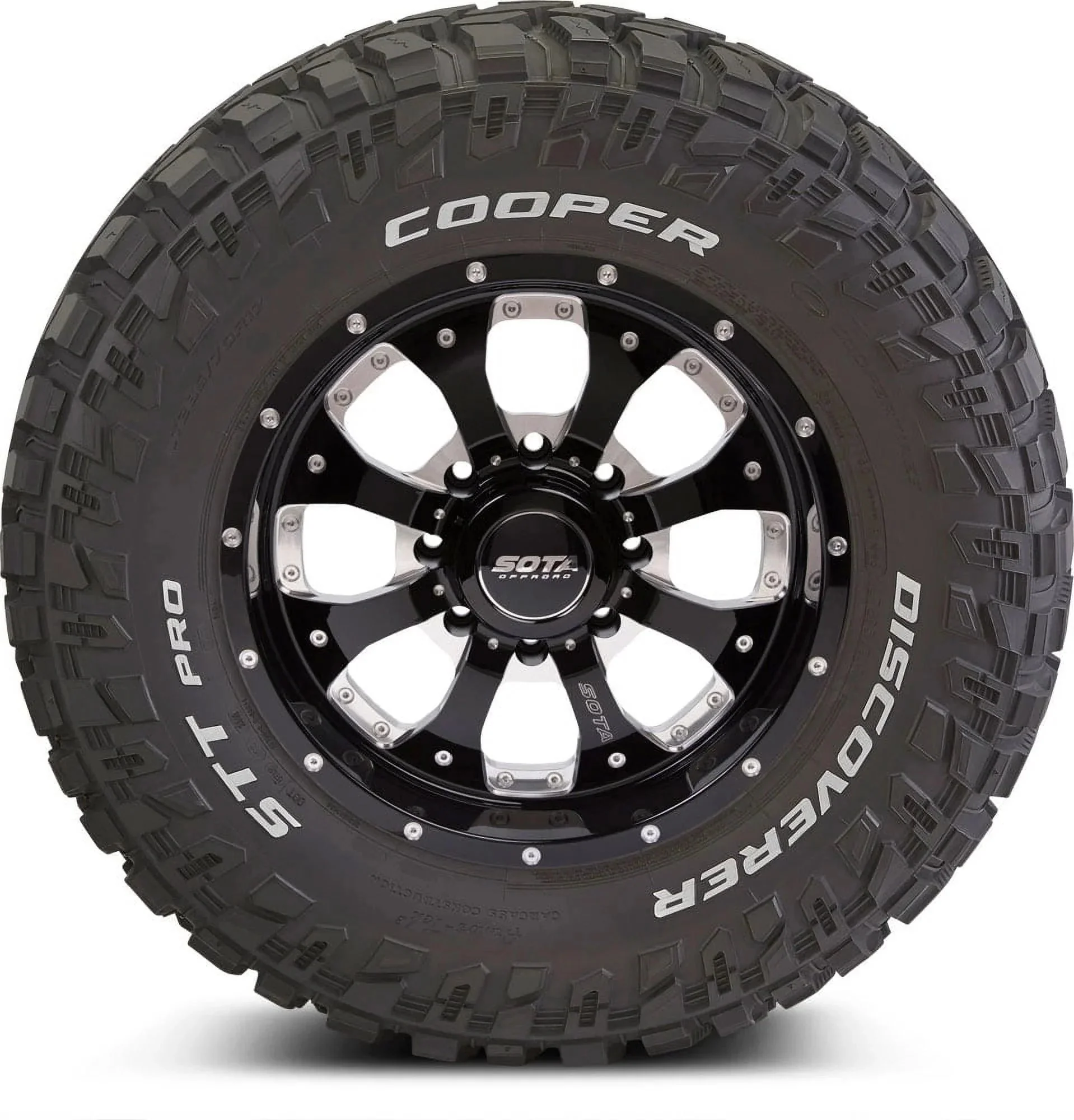 Set of 4 Cooper Discoverer STT Pro LT275/70R18/10 125P Tires – Heavy Duty All-Terrain Performance