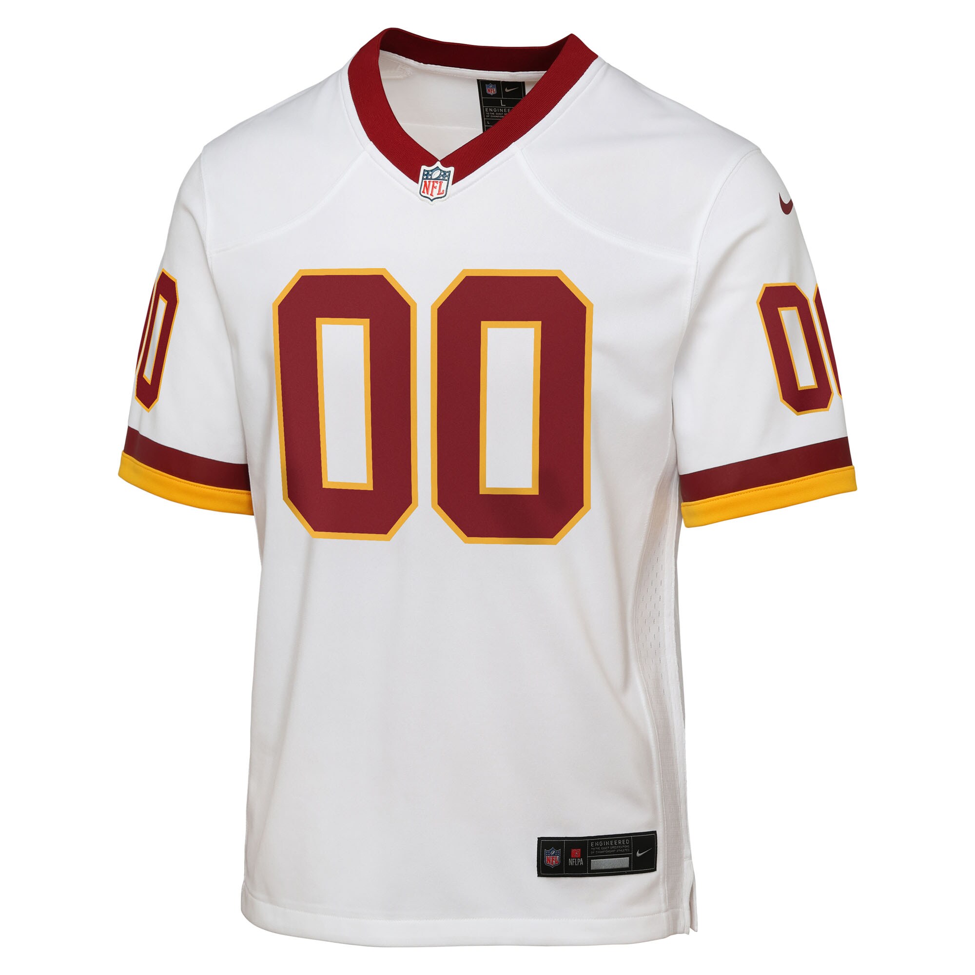 Washington Commanders Nike Youth Game Super Bowl Era Custom Jersey - White