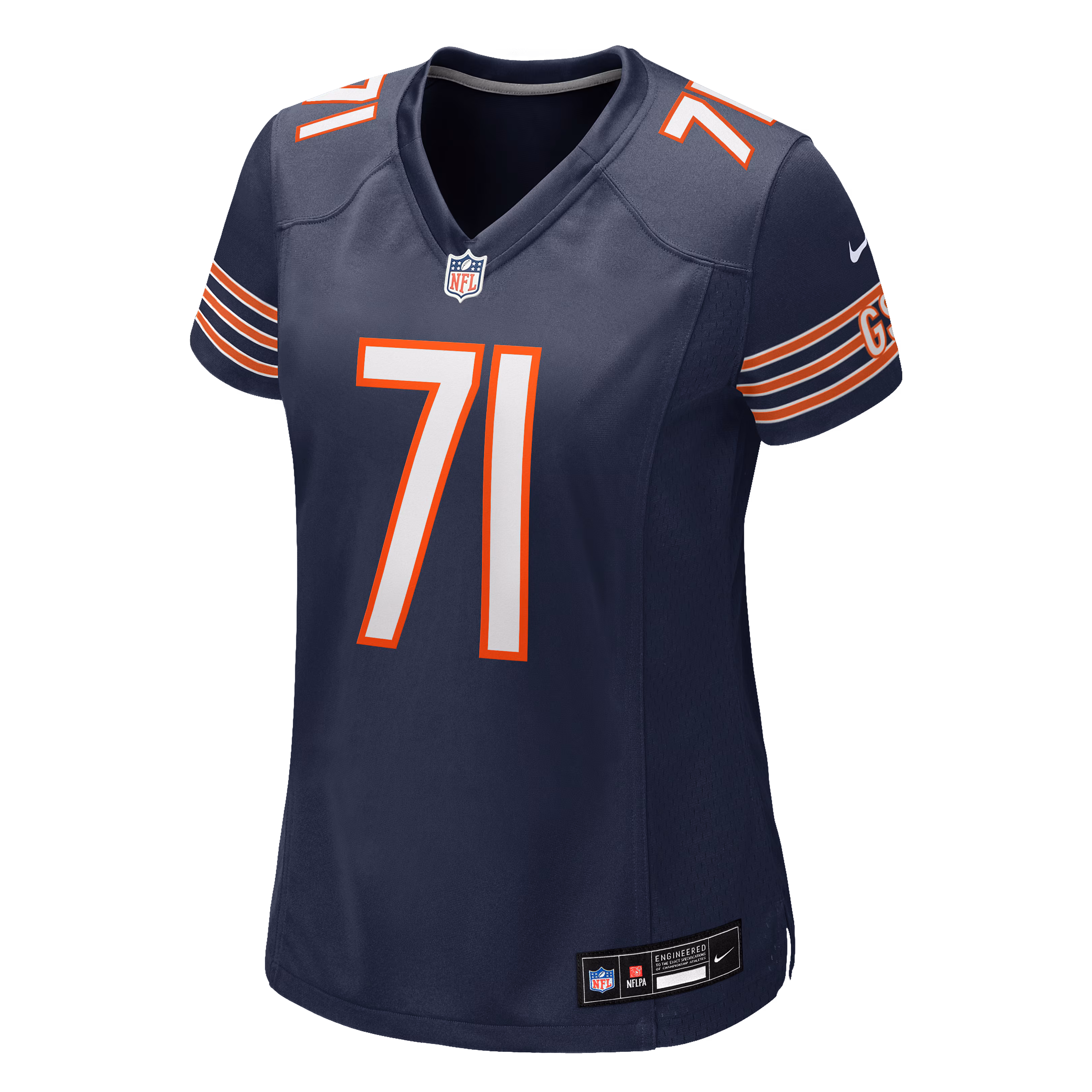 Jedrick Wills Jr. Chicago Bears Nike Women's Team Game Jersey -  Navy