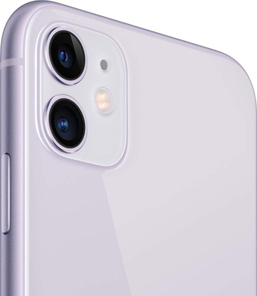 Apple iPhone 11, US Version, 64GB, Purple - T-Mobile (Renewed)