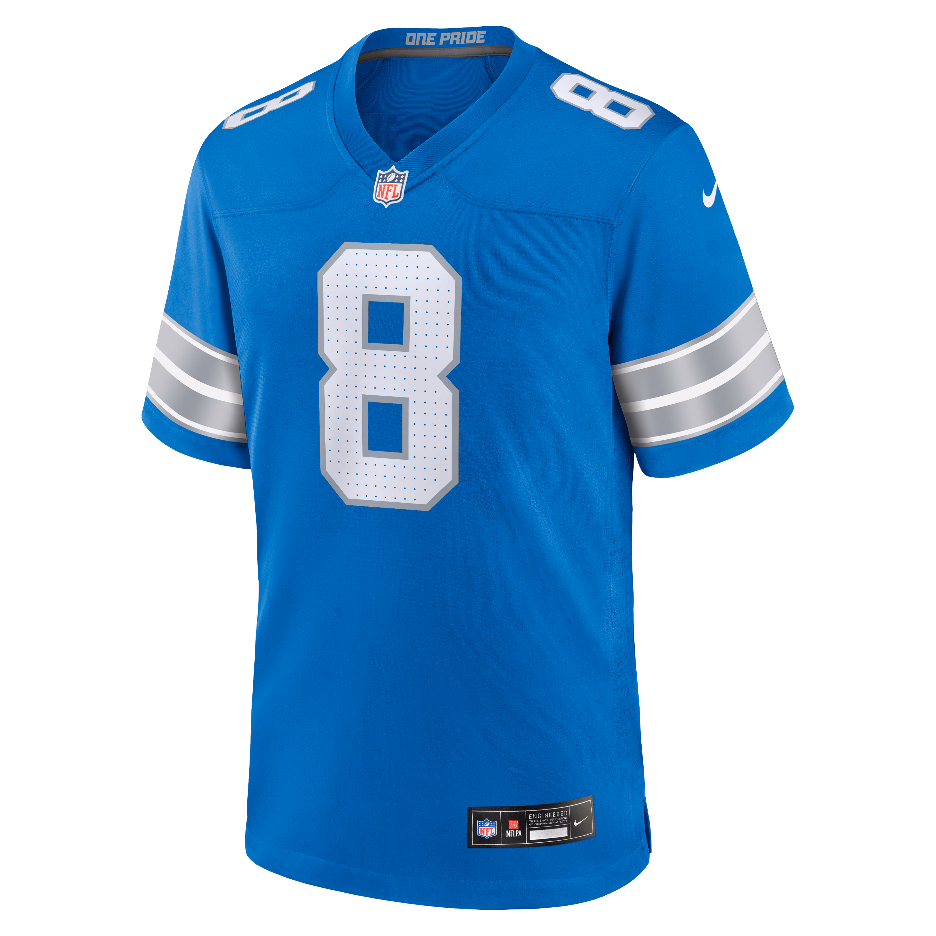 Greg Dortch Detroit Lions Nike Team Game Jersey -  Blue