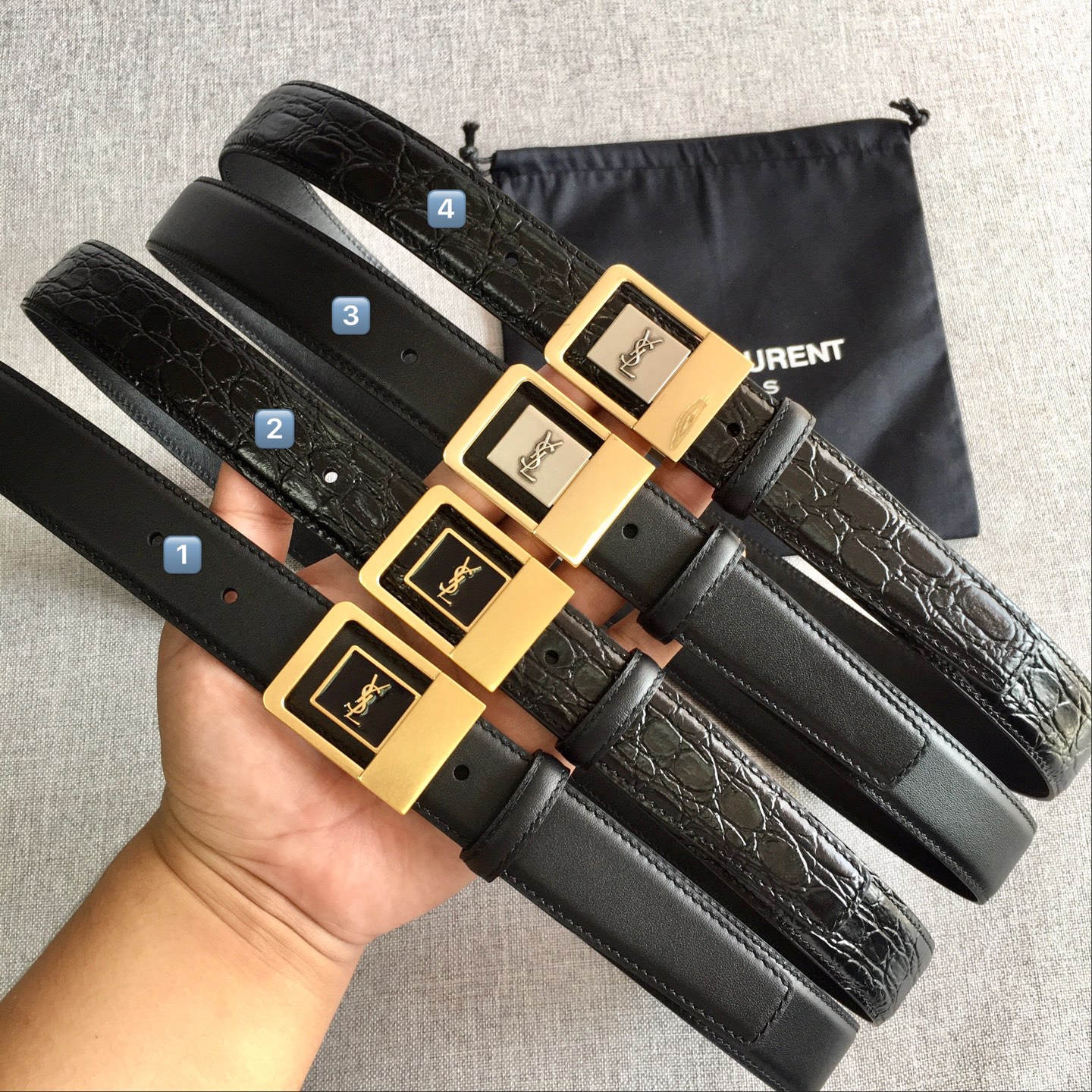 YSL belt-89
