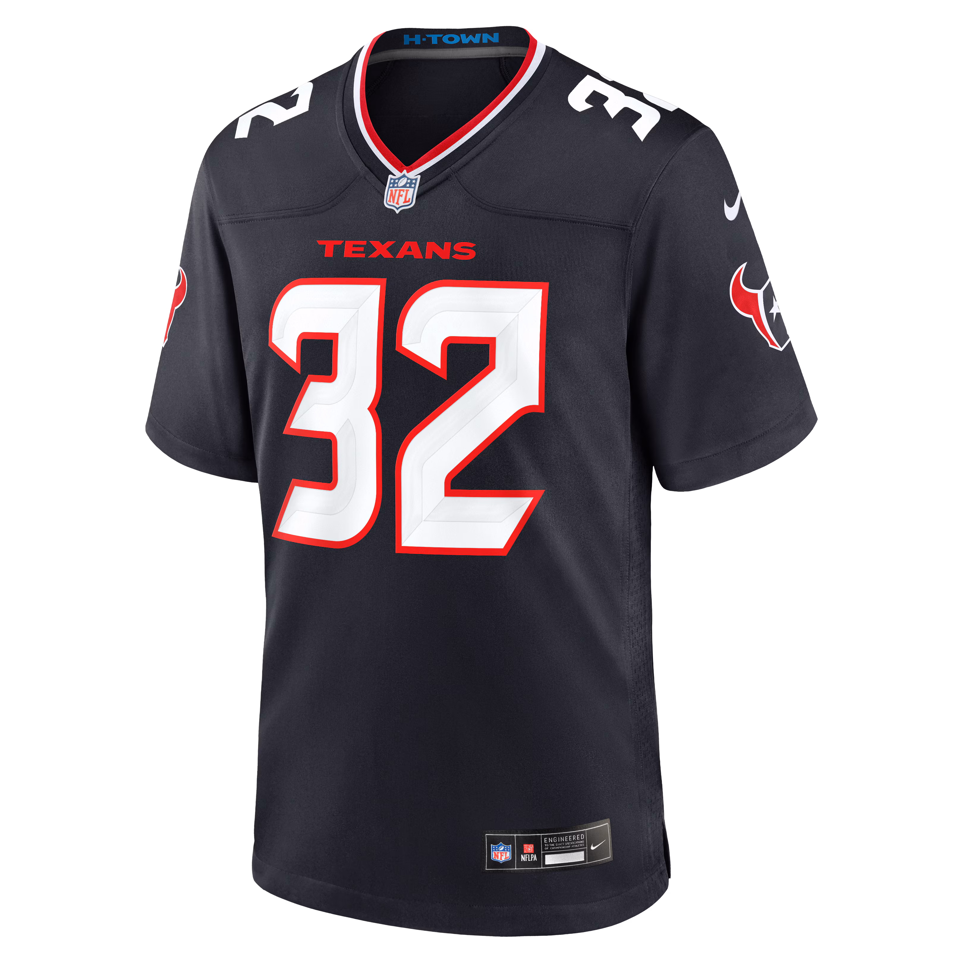 David Montgomery Houston Texans Nike Game Jersey - Navy