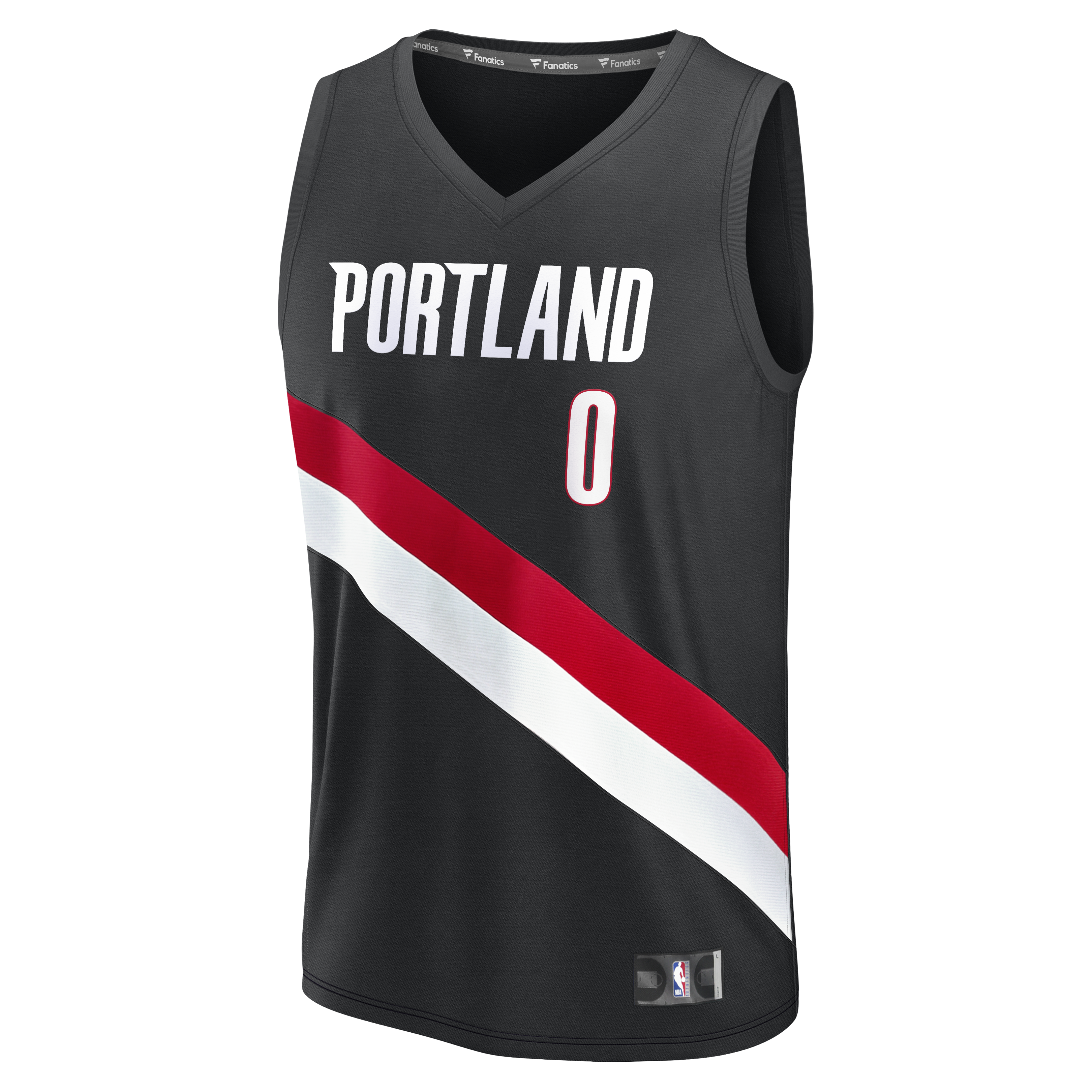 Damian Lillard Portland Trail Blazers Fanatics Youth Fast Break Replica Jersey - Black - Icon Edition