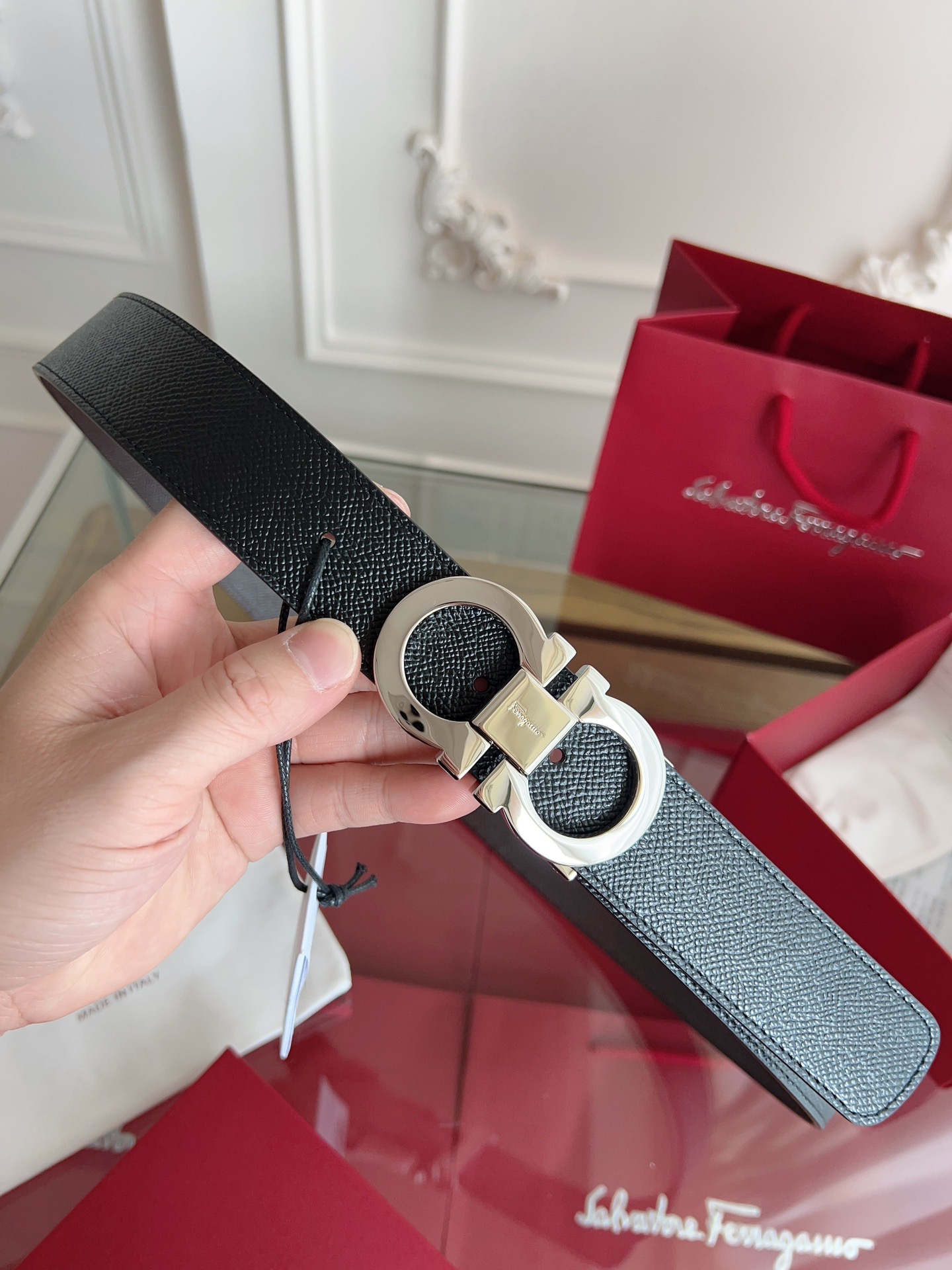 Ferragamo belt-125