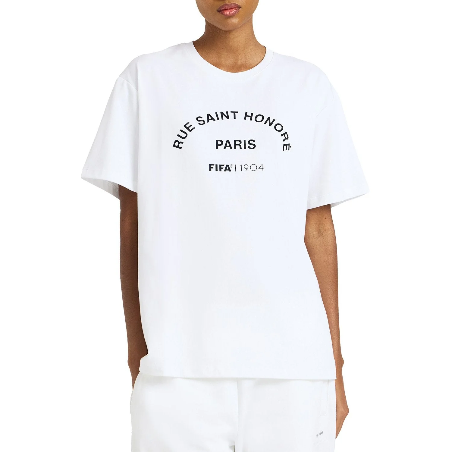 FIFA 1904 Arch Graphic White T-Shirt - Unisex