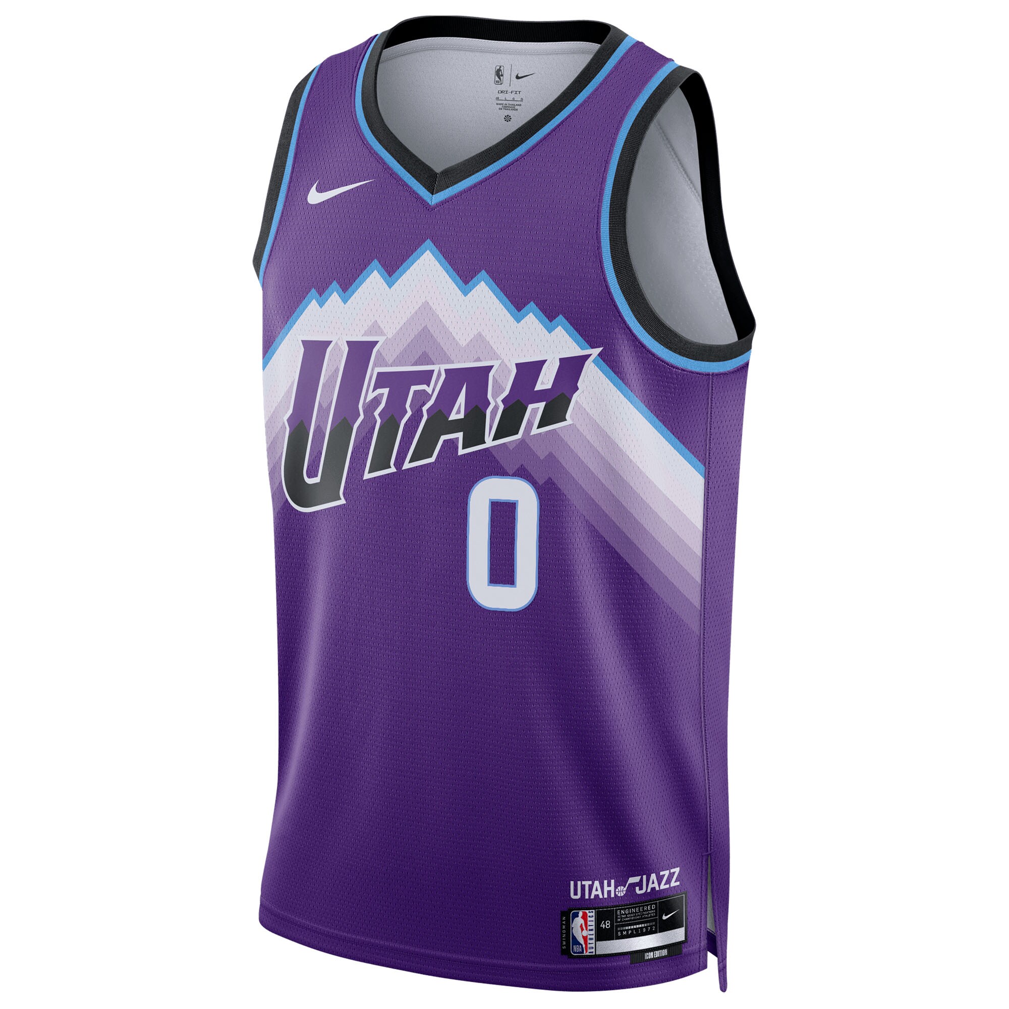 Taylor Hendricks Utah Jazz Nike Unisex Swingman Jersey - Icon Edition - Purple