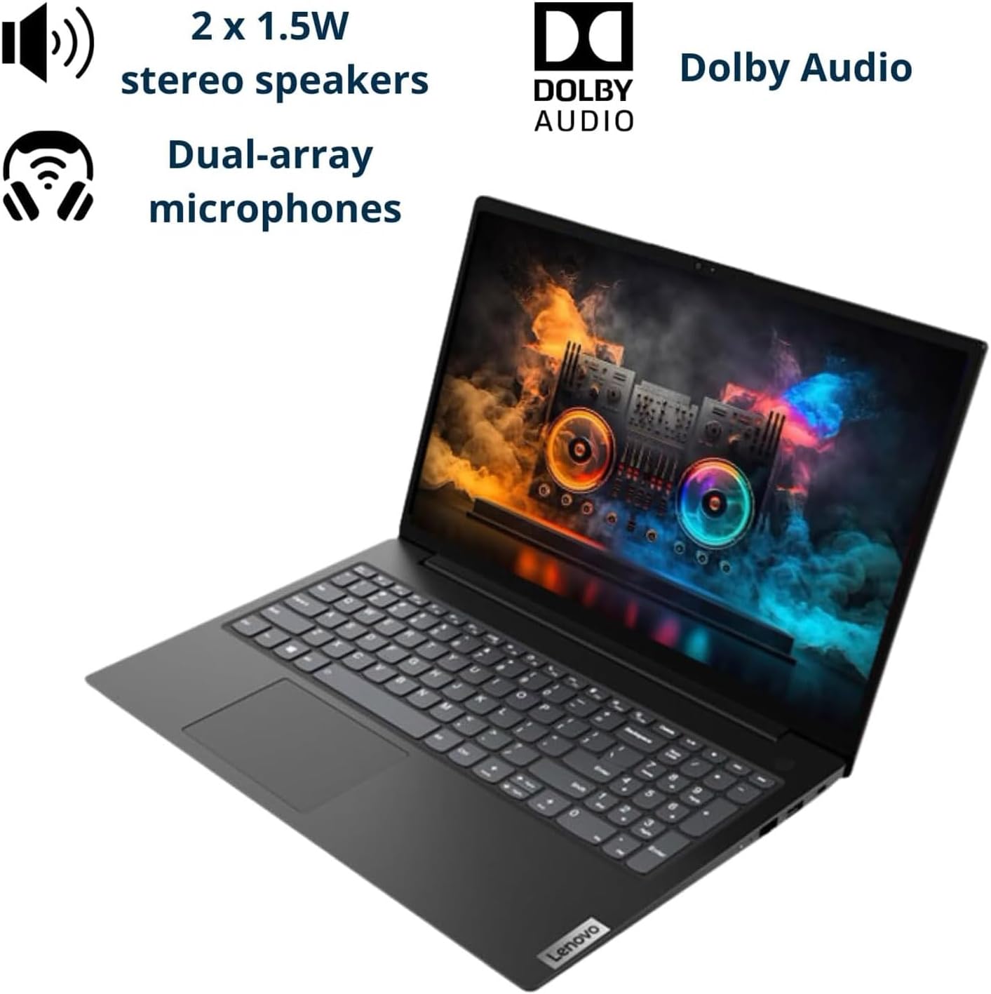 Lenovo V15 Laptop, 15.6