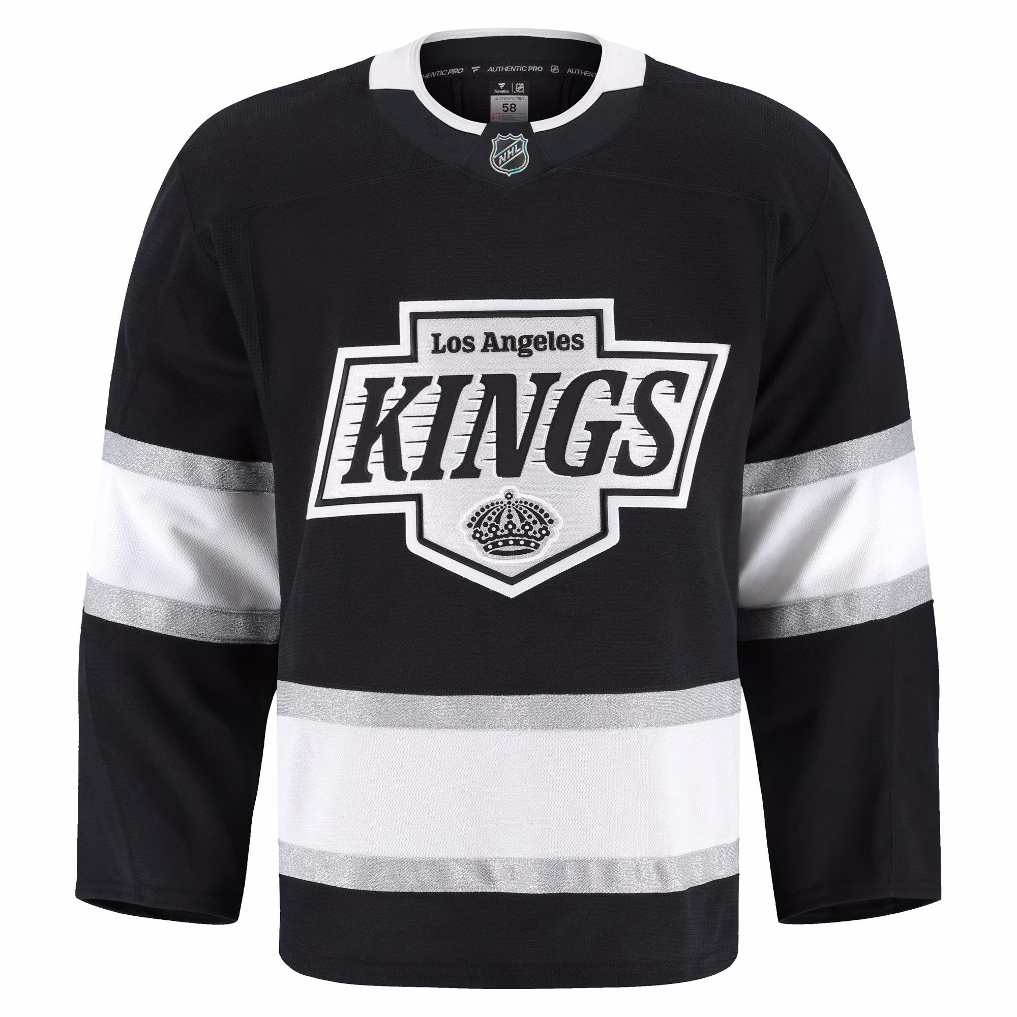 Los Angeles Kings Fanatics Home Authentic Pro Jersey - Black