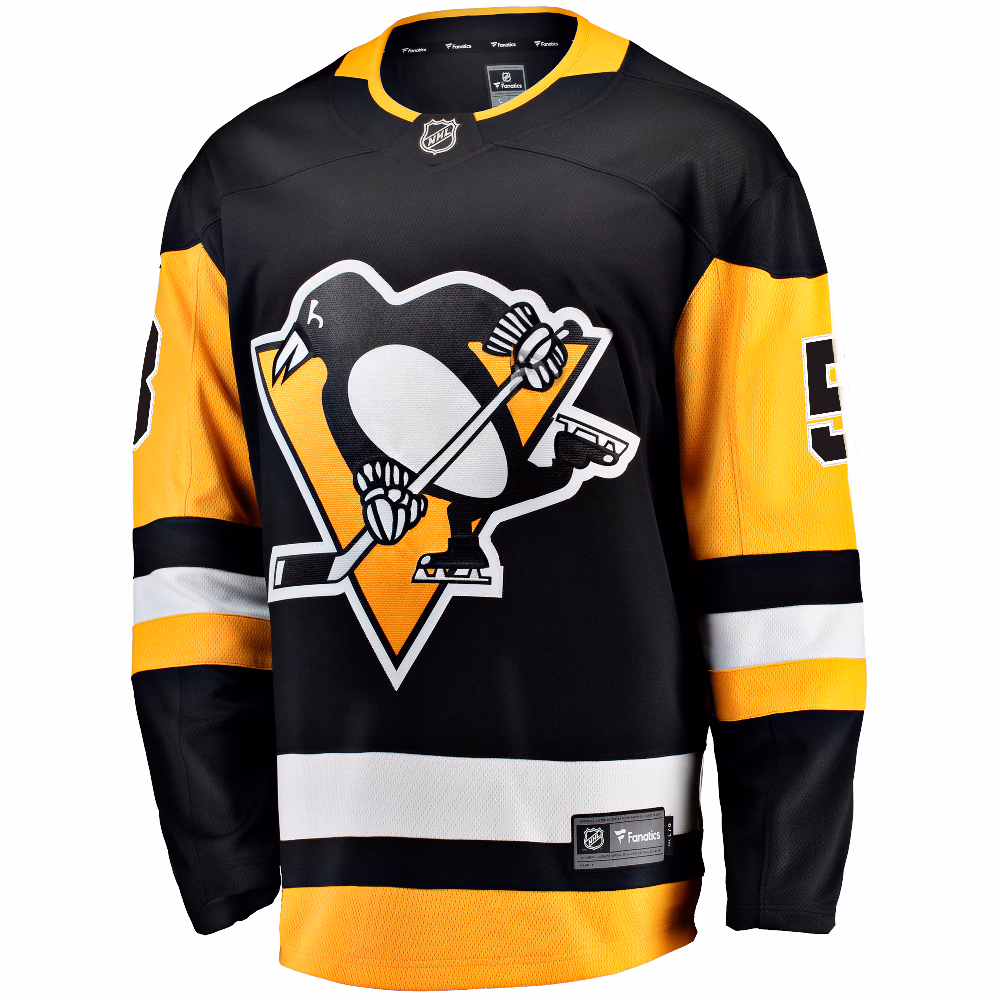 Kris Letang Pittsburgh Penguins Fanatics Home Breakaway Jersey - Black