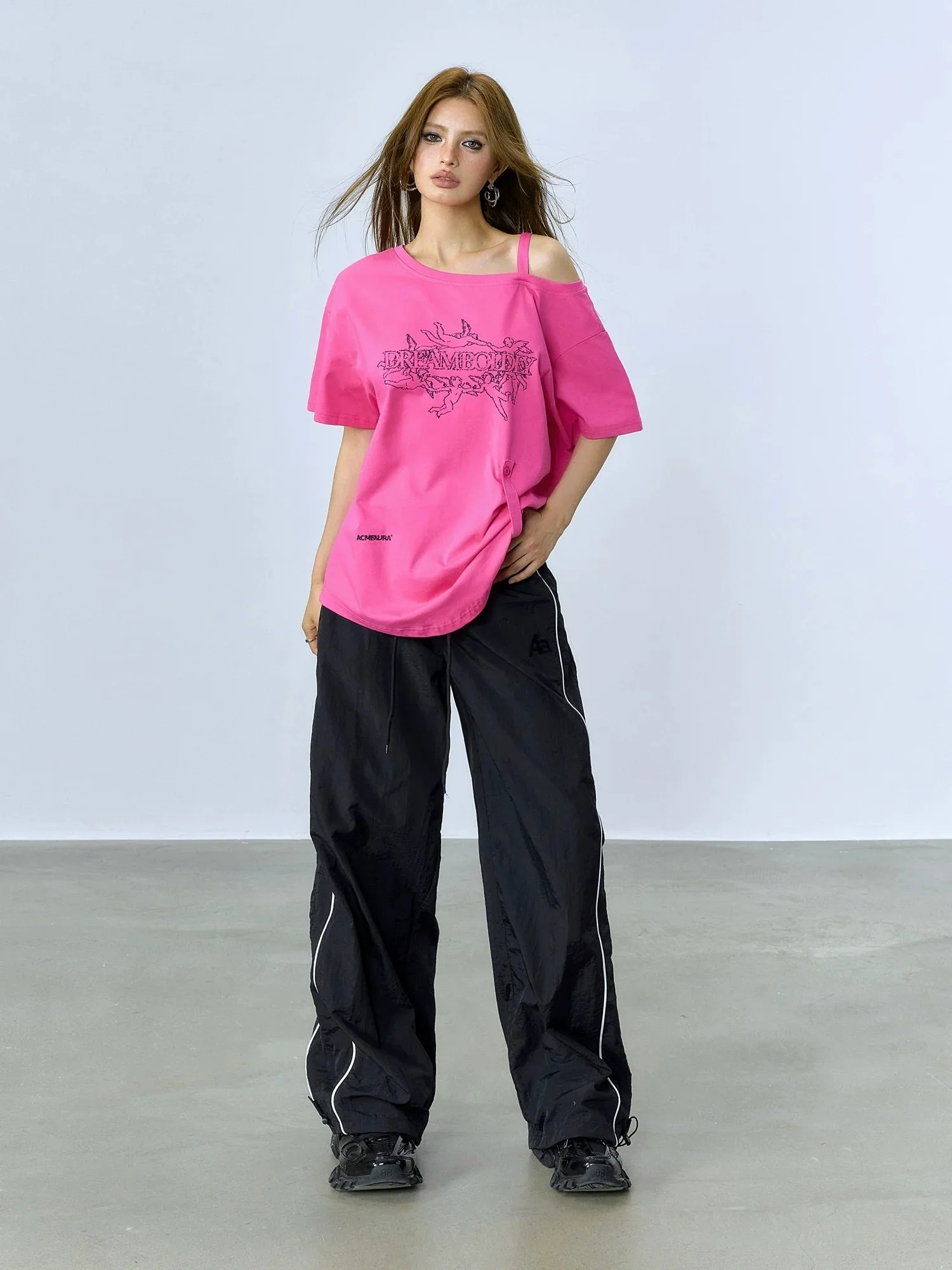 Summer Breathable Casual Overalls Jazz Pants KT3193