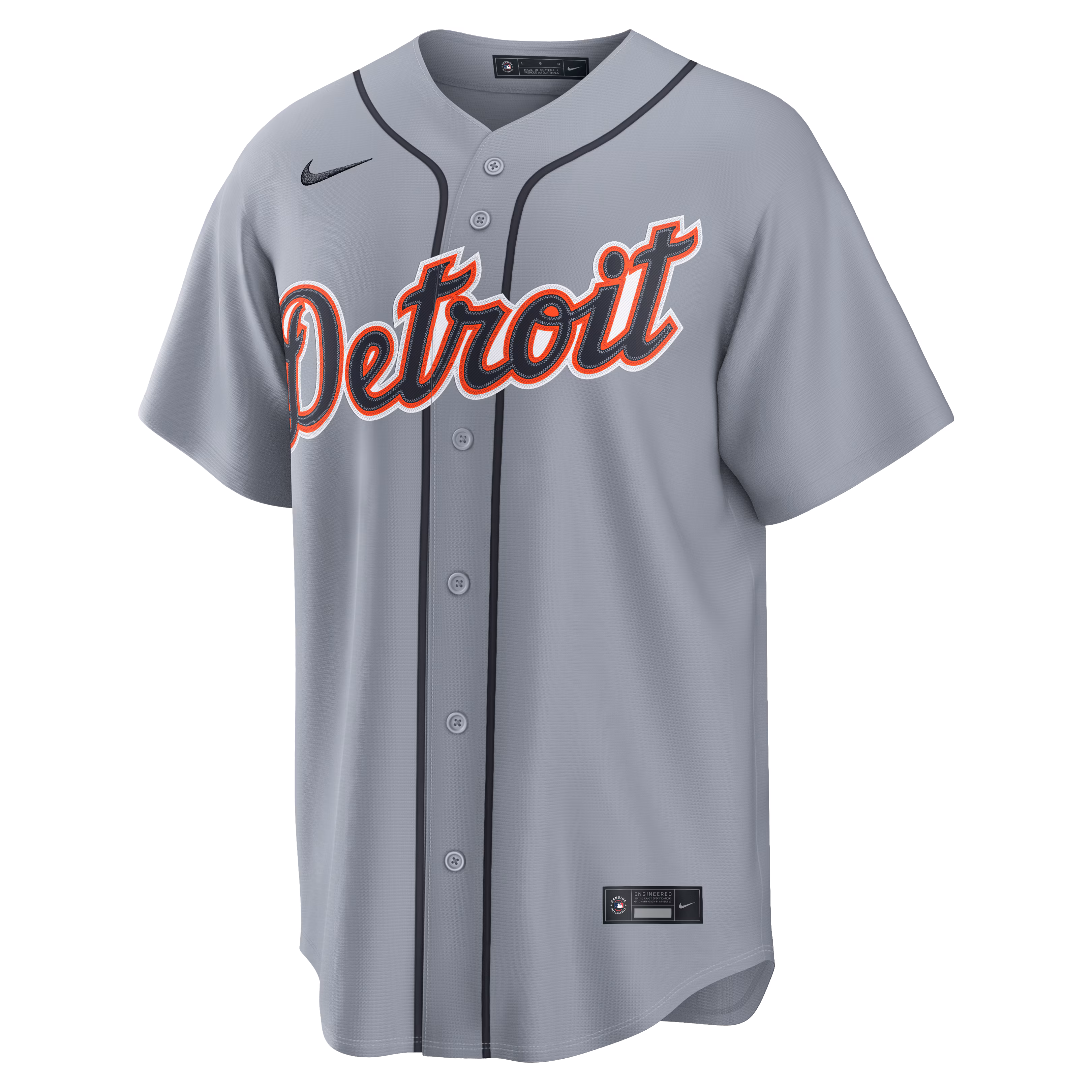 Tarik Skubal Detroit Tigers Nike Road Replica Jersey - Gray