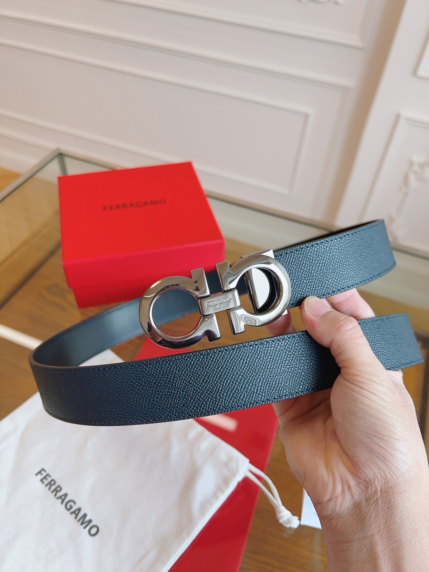 Ferragamo belt-114