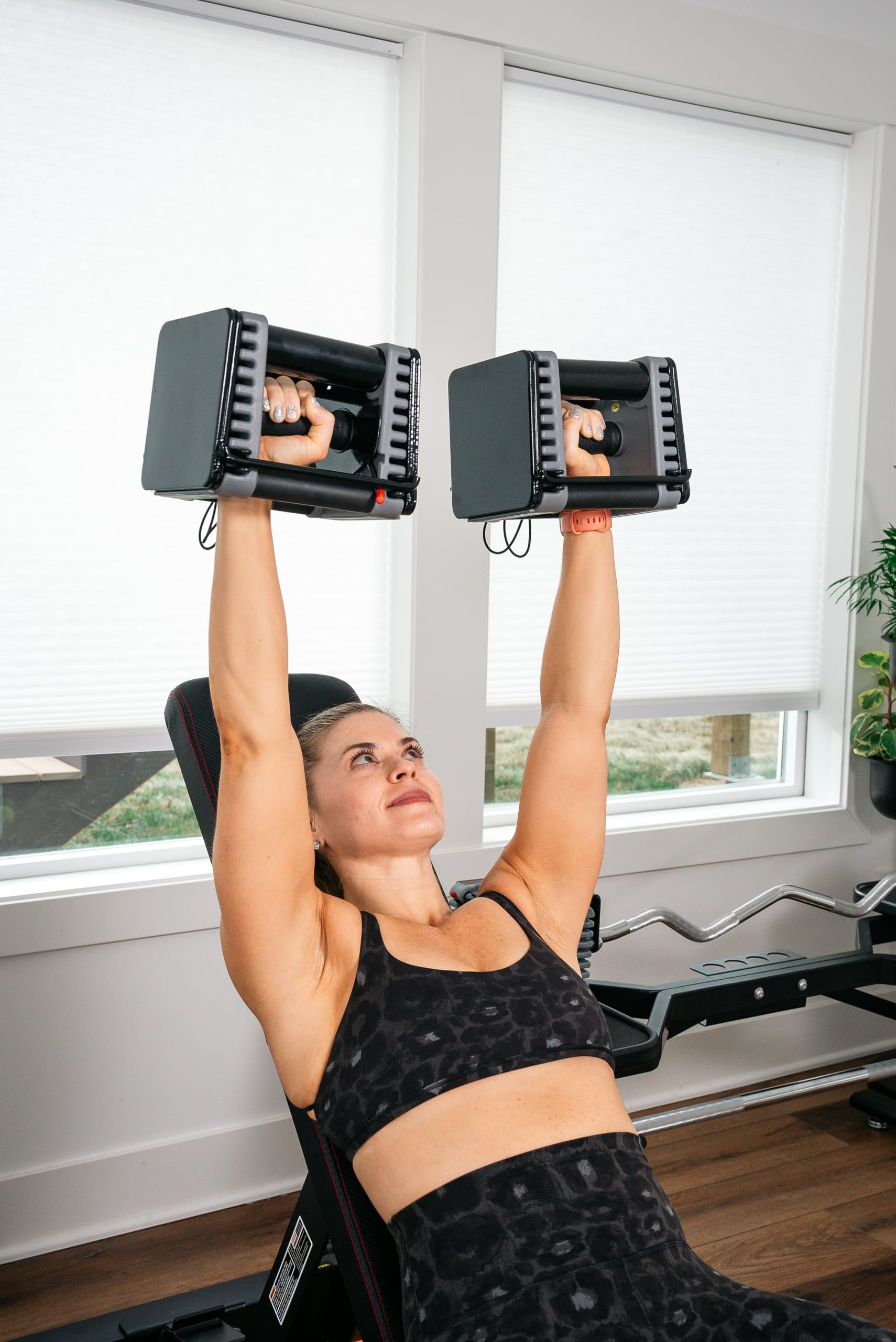 POWERBLOCK Elite EXP Adjustable Dumbbells - 5-50 lb Pair