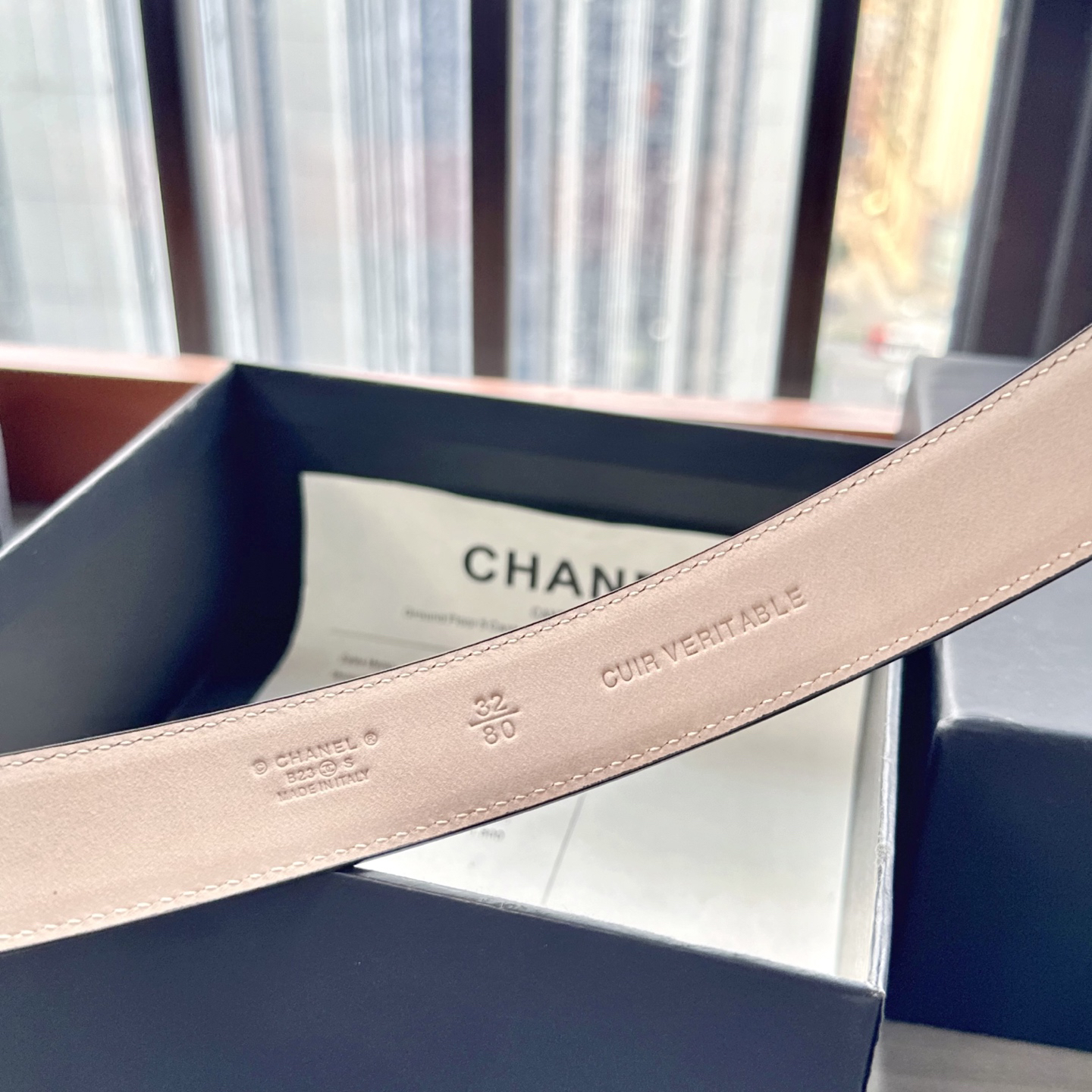 Chanel belt-110