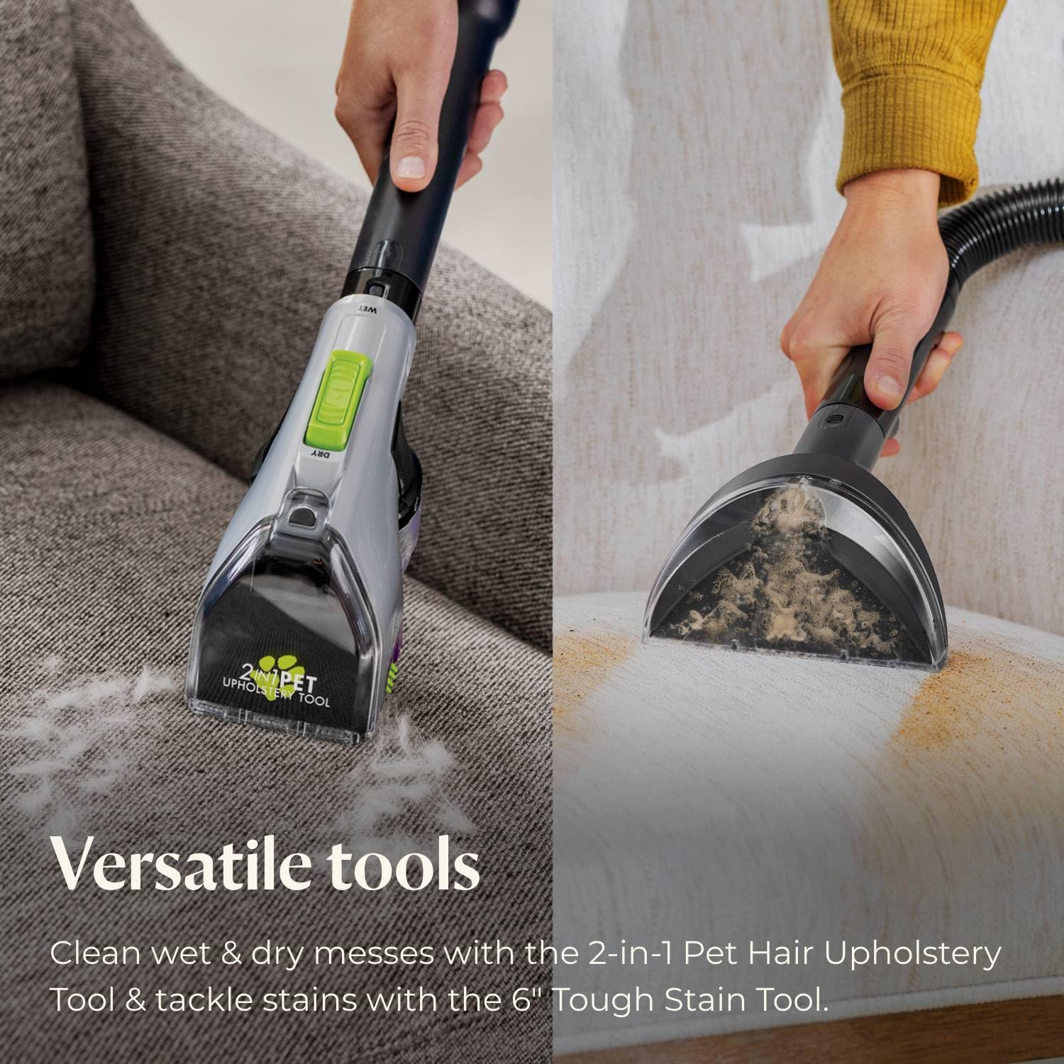 BISSELL Revolution HydroSteam Pet Carpet Cleaner 3432