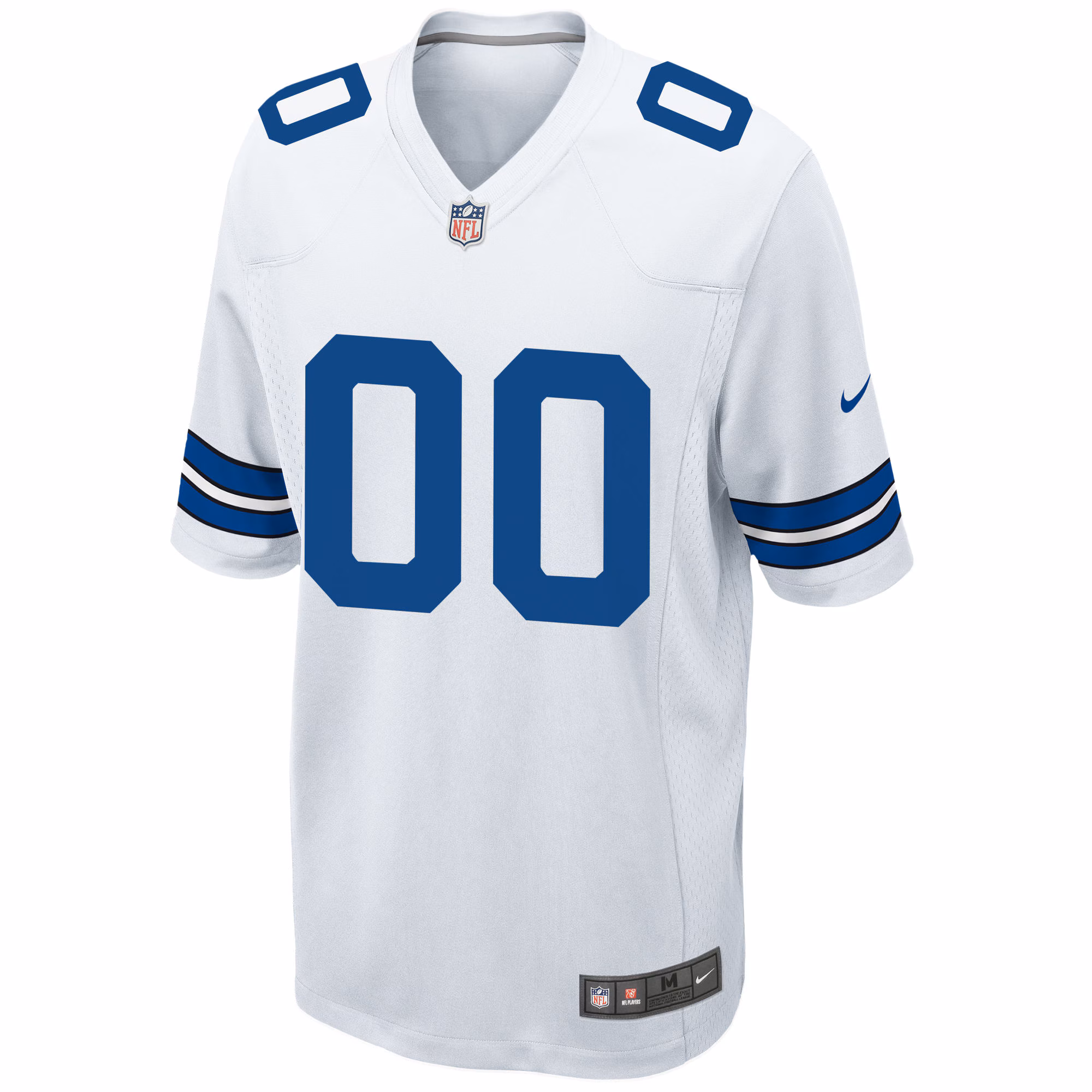 Dallas Cowboys Nike Custom Game Jersey - White