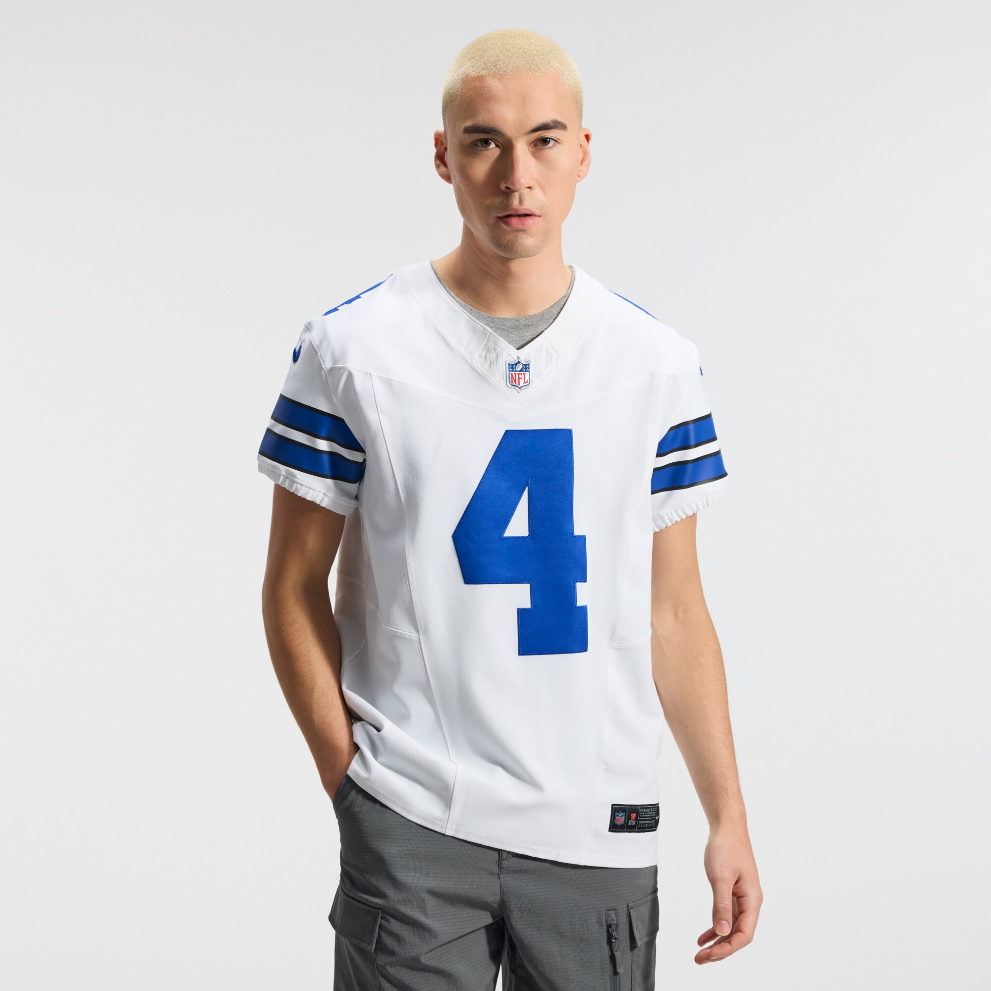 Dak Prescott Dallas Cowboys Nike Vapor F.U.S.E. Elite Jersey - White