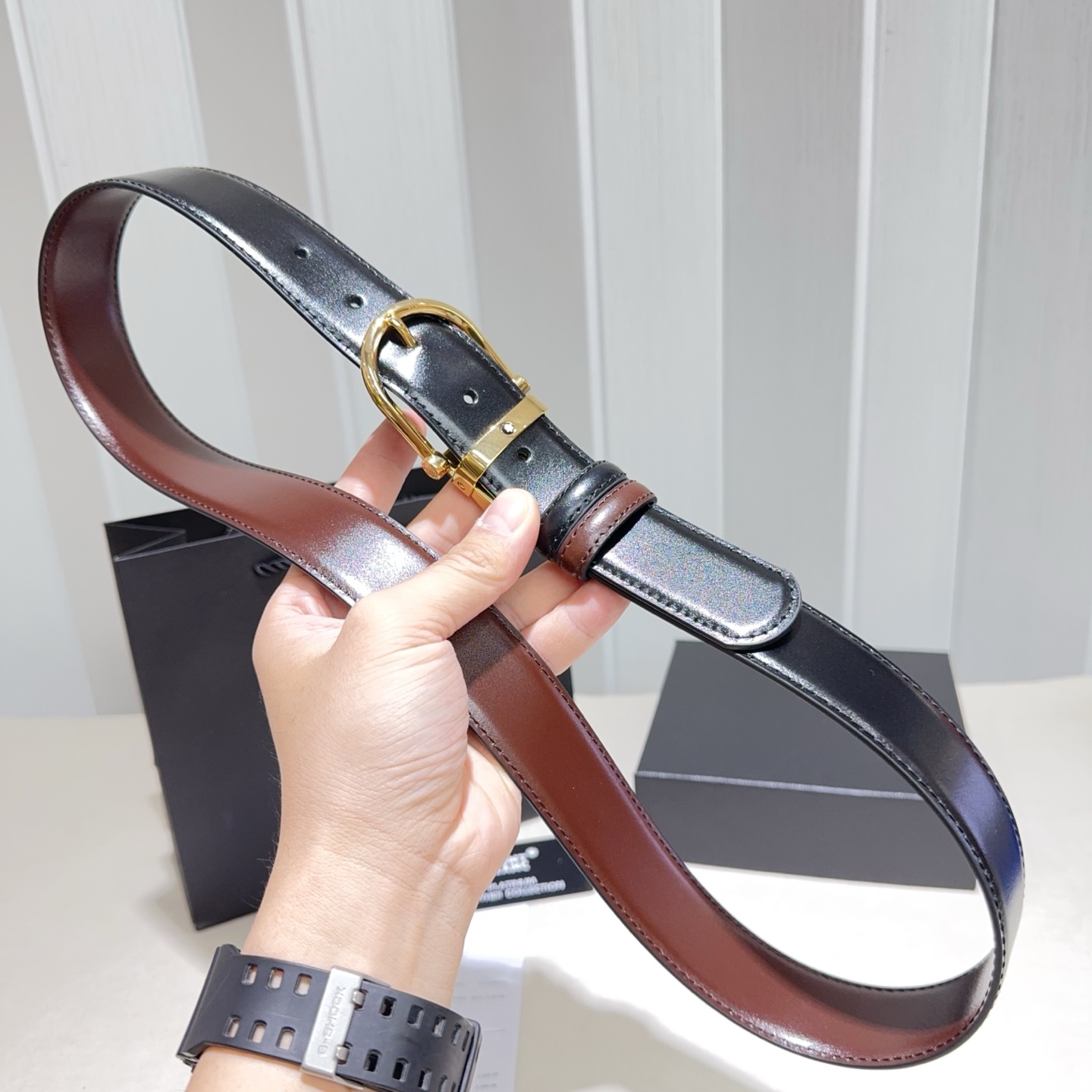 Montblanc belt-52