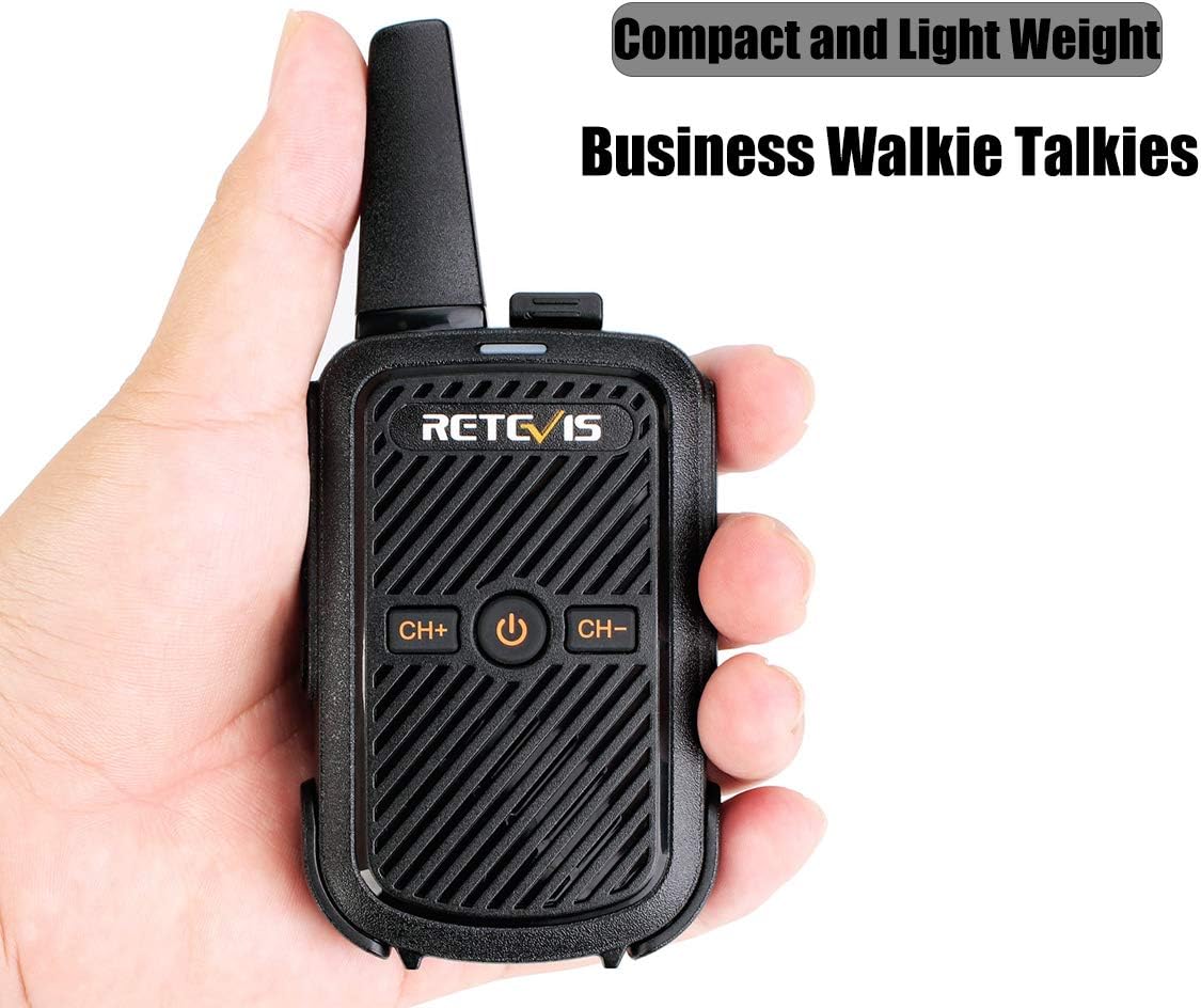 Retevis RT15 Radios Walkie Talkies 20 Pack, Business 2 Way Radios Rechargeable,Portable,USB Fast Charing, Handsfree,for Adults Restaurants Healthcare Retail Commercial