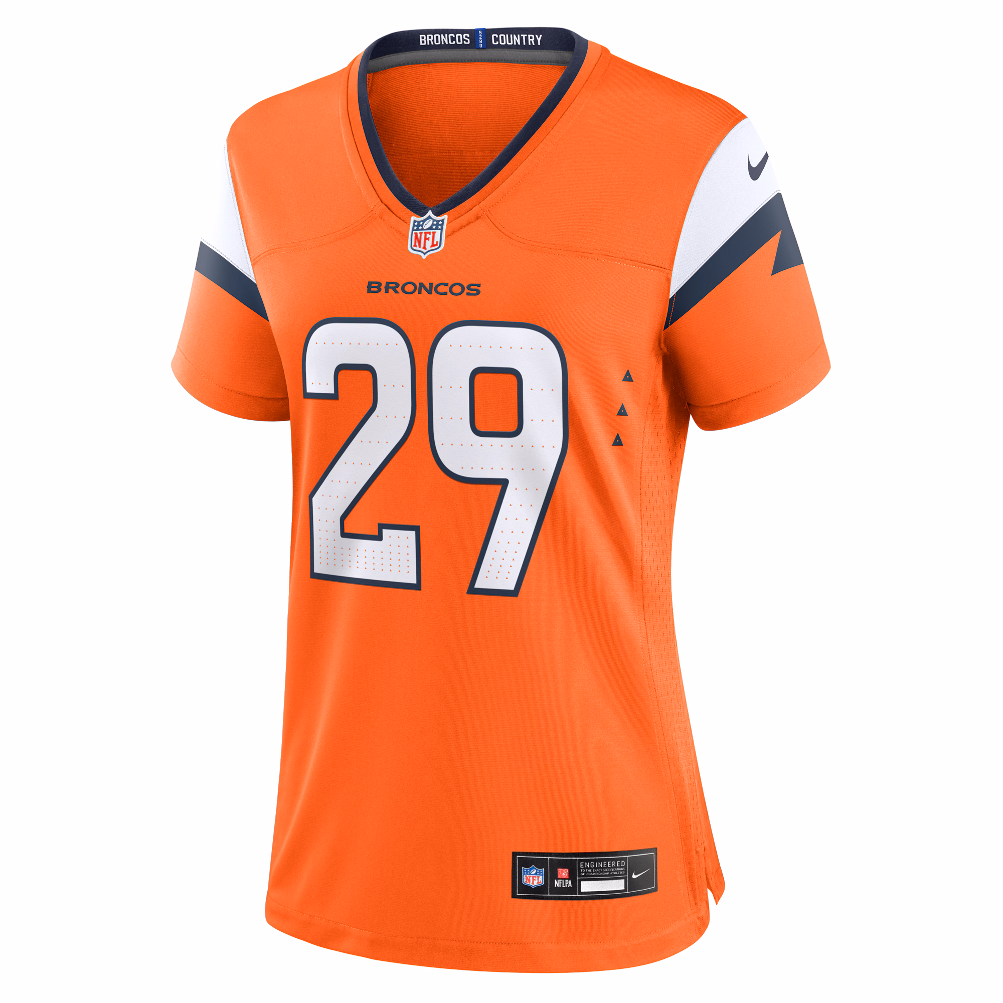 Ja'Quan McMillian Denver Broncos Nike Women's Team Game Jersey -  Orange