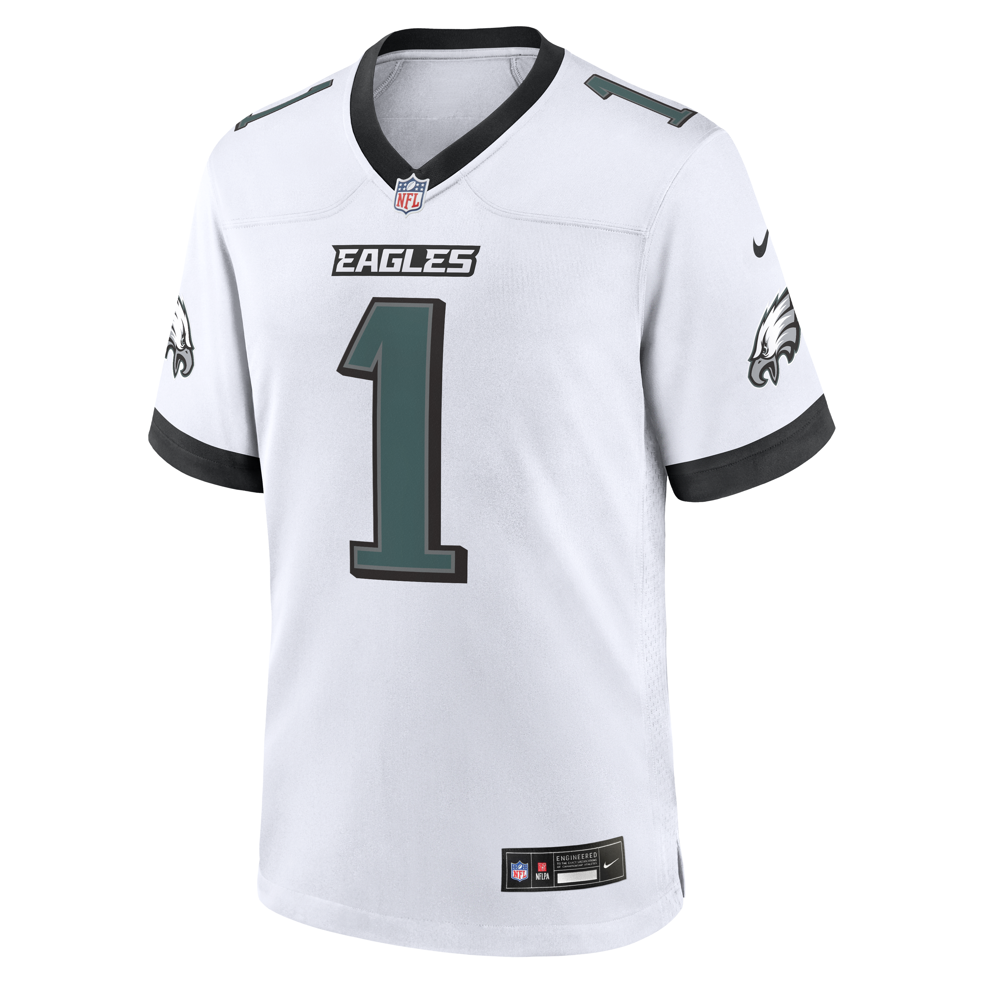 Jalen Hurts Philadelphia Eagles Nike Game Jersey -  White