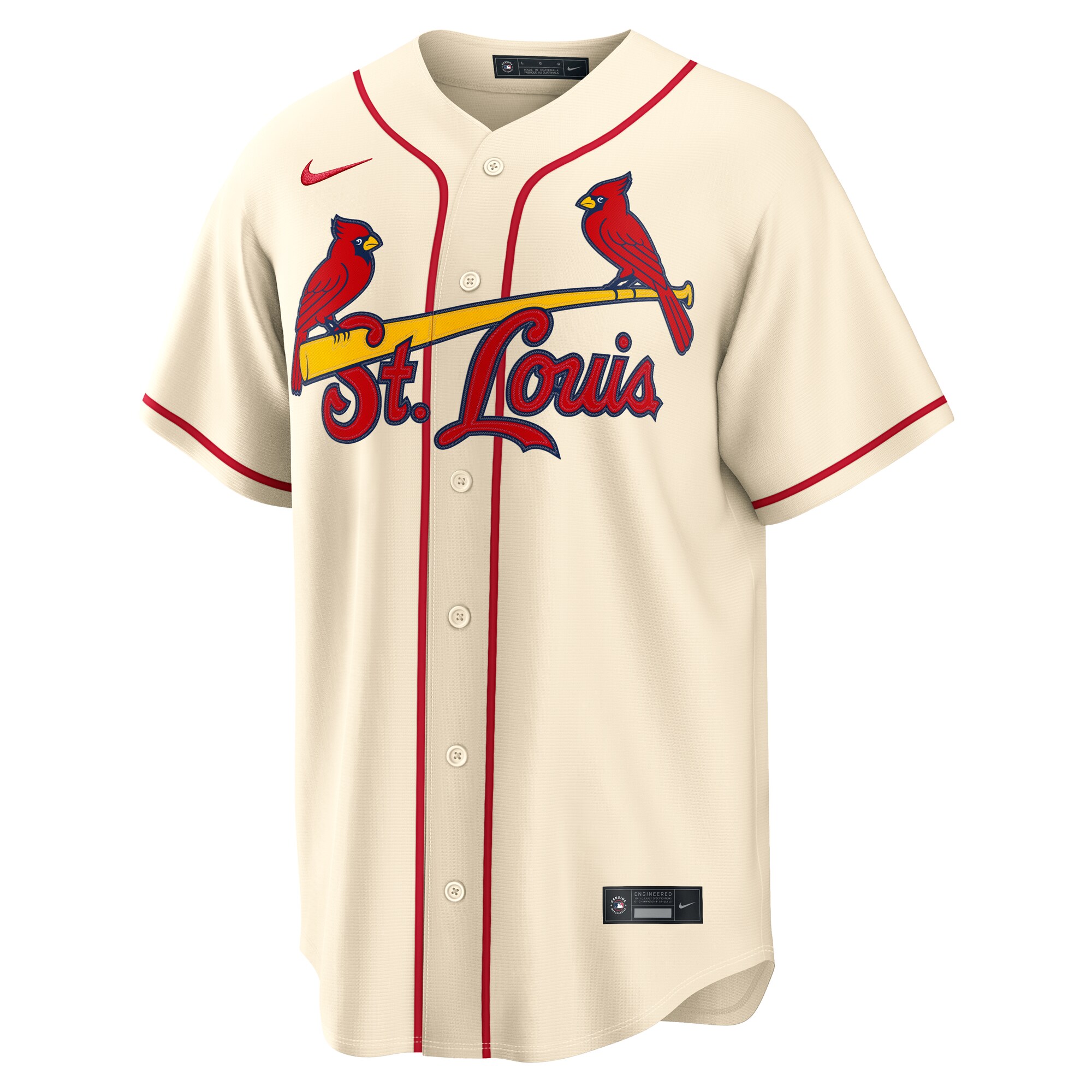 Lars Nootbaar St. Louis Cardinals Nike Alternate Replica Jersey - Cream