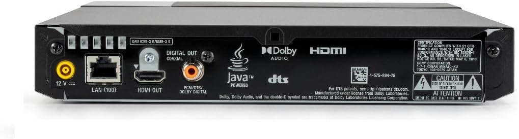 Region Free Blu-Ray Player Compatible with Sony BDP-S1700U Multi Region Code Free | Blu-Ray Regions A, B, C | DVD Regions 0-8 with Dynastar 6FT HDMI Bundle