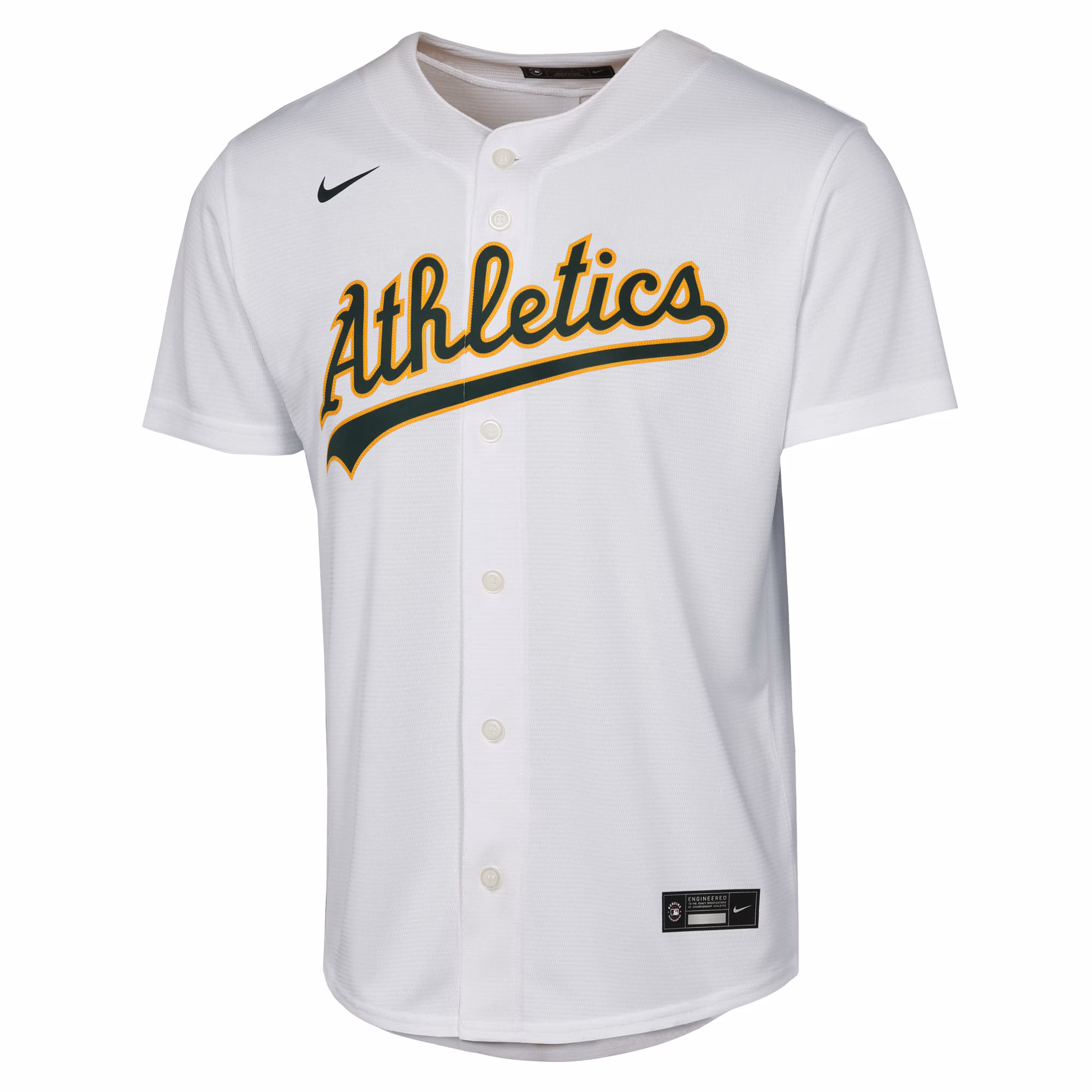 Zack Gelof Athletics Nike Youth Home Replica Player Jersey - White