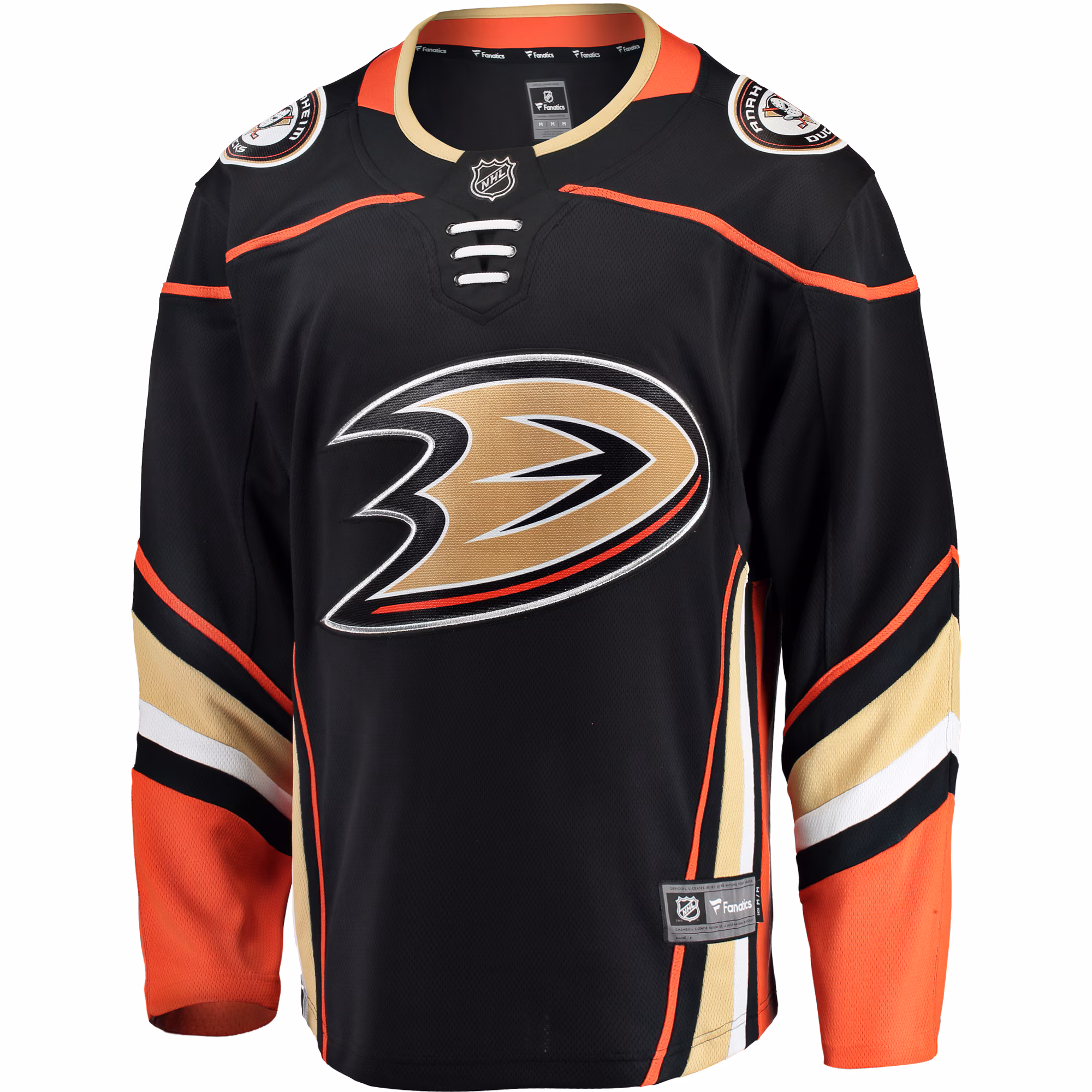 Anaheim Ducks Fanatics Breakaway Home Jersey - Black