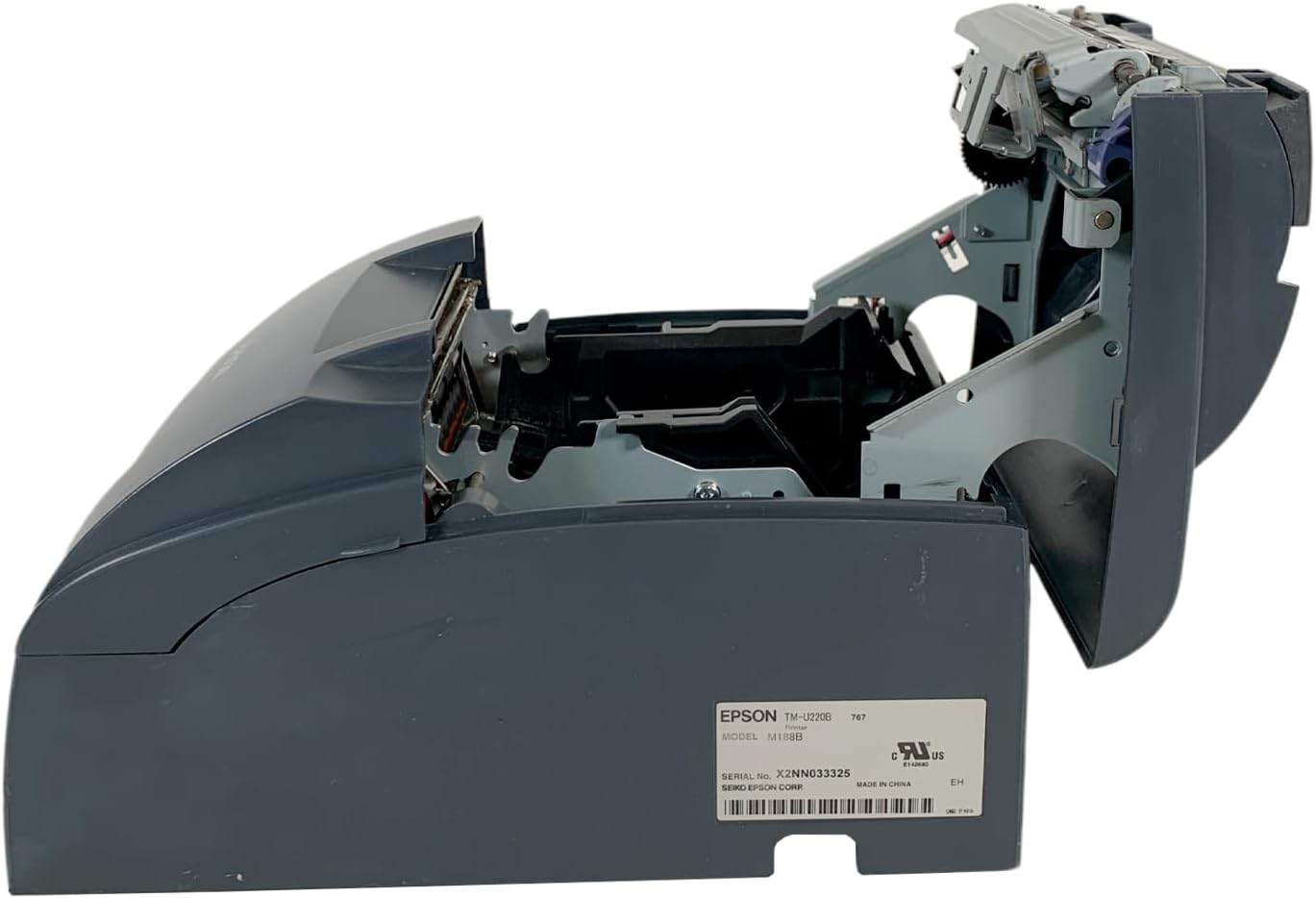 Epson TM-U220B M188B Dot Matrix POS Receipt Printer LAN USB Bundle with AC Adapter (Renewed)