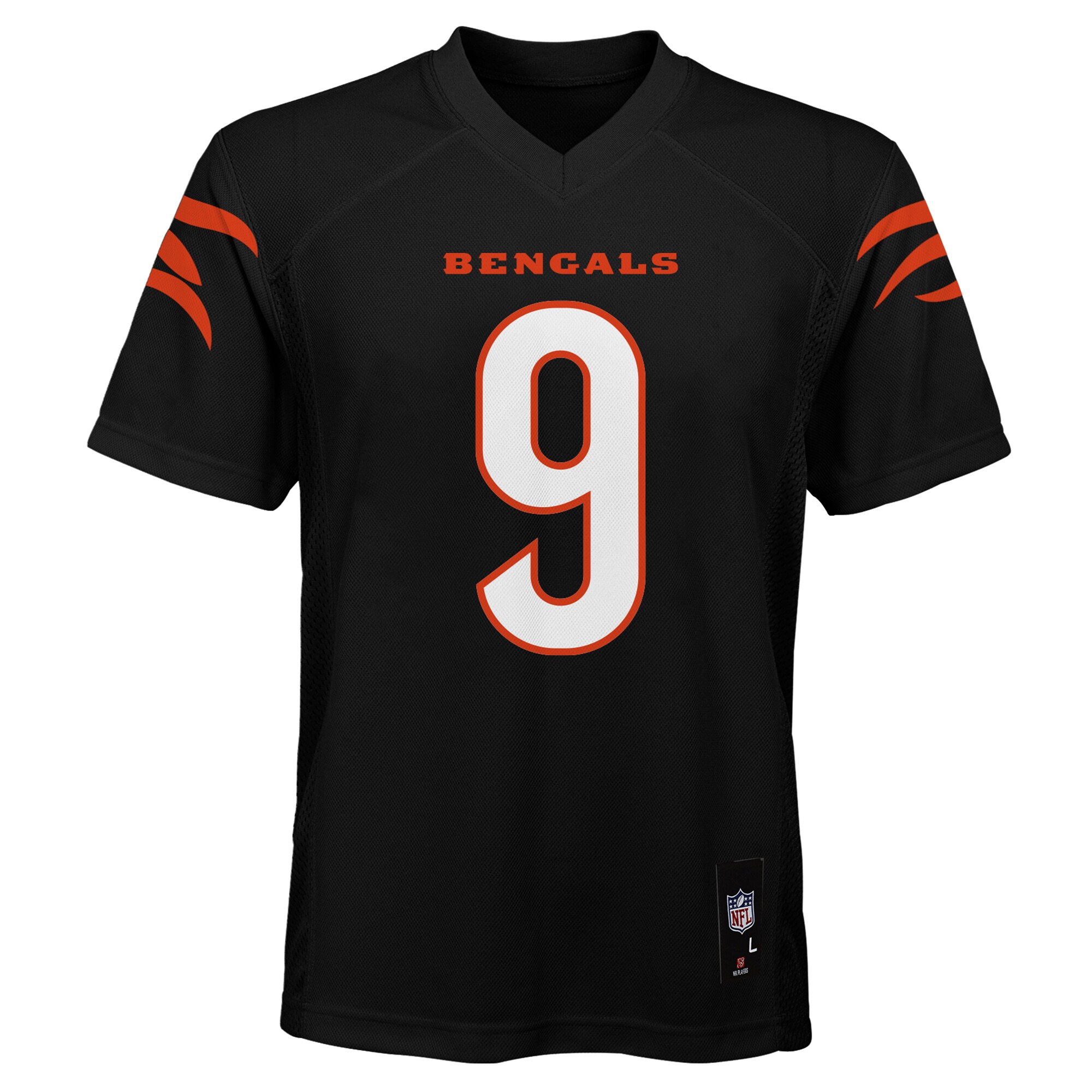 Joe Burrow Cincinnati Bengals Youth Replica Player Jersey - Black