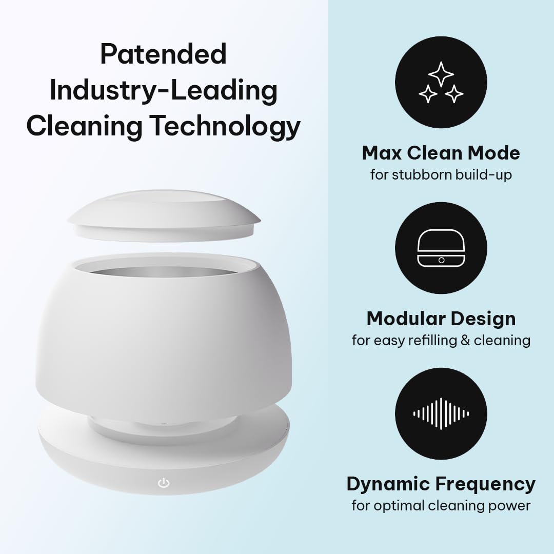 ZIMA DENTAL Pod PRO: Ultrasonic Retainer & Aligner Cleaner