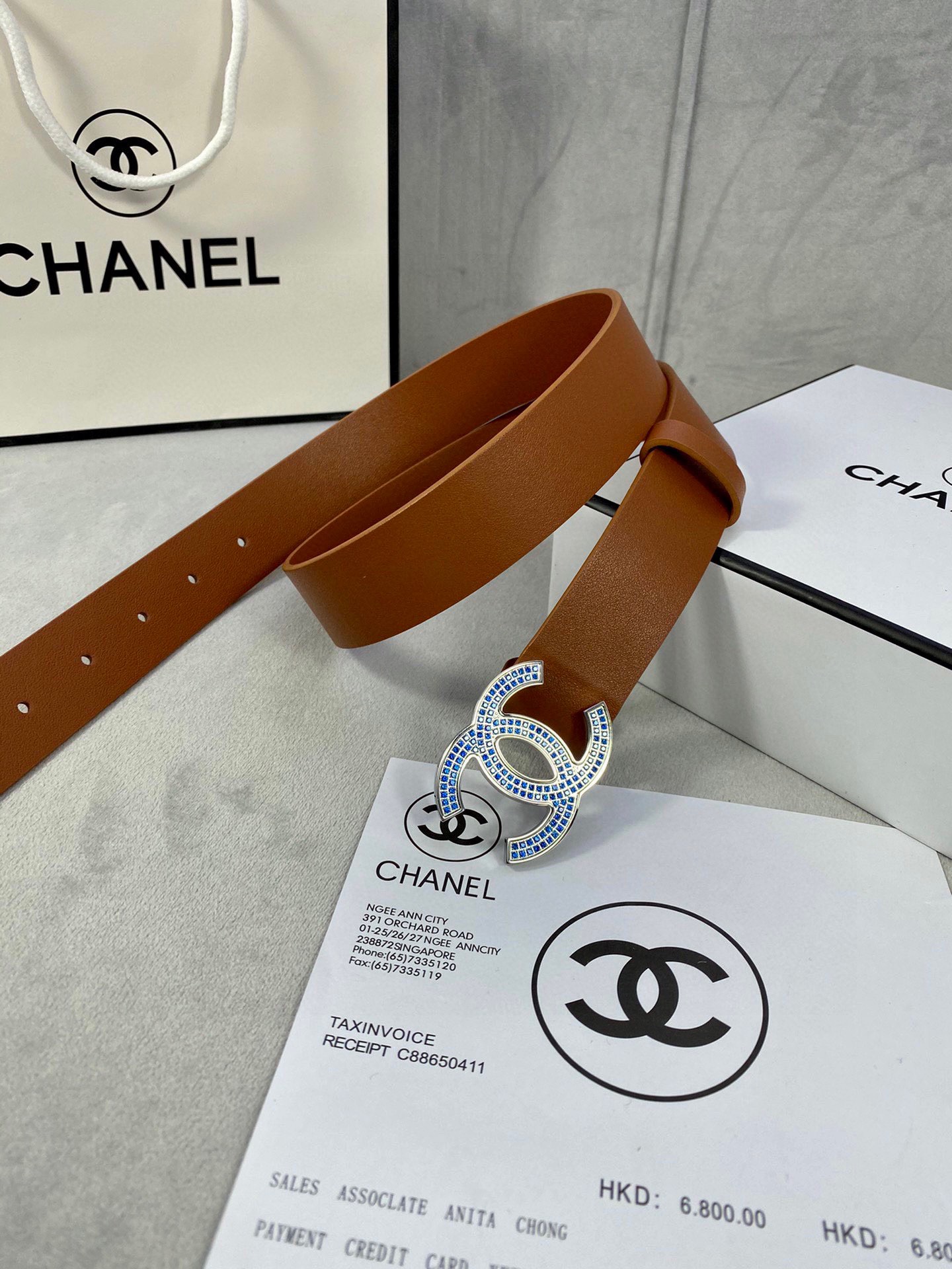 Chanel belt-10