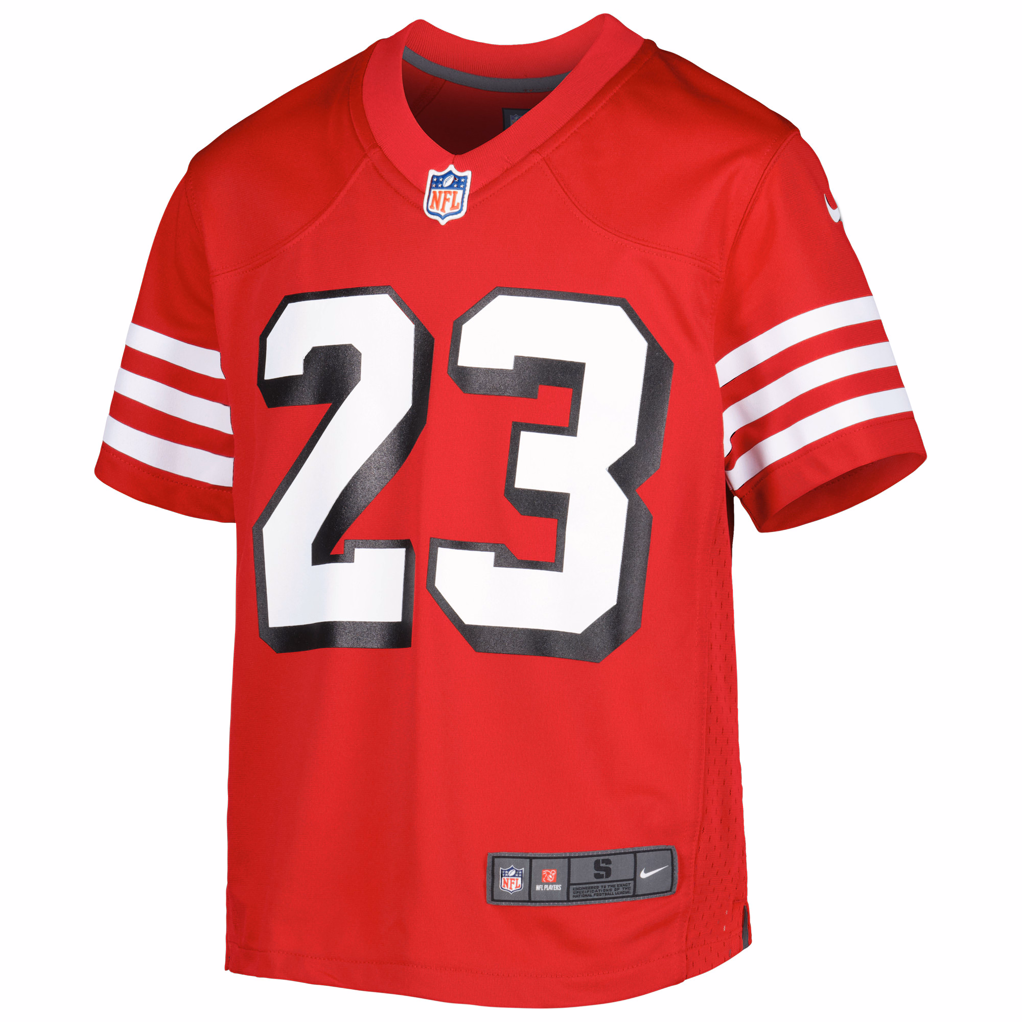 Christian McCaffrey San Francisco 49ers Nike Youth Game Jersey - Scarlet