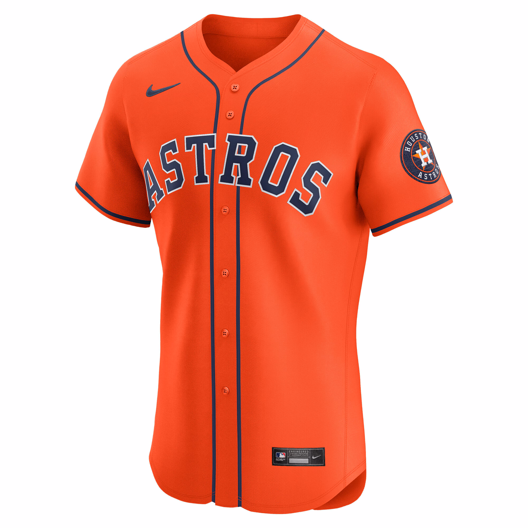 Houston Astros Nike Alternate Elite Jersey - Orange