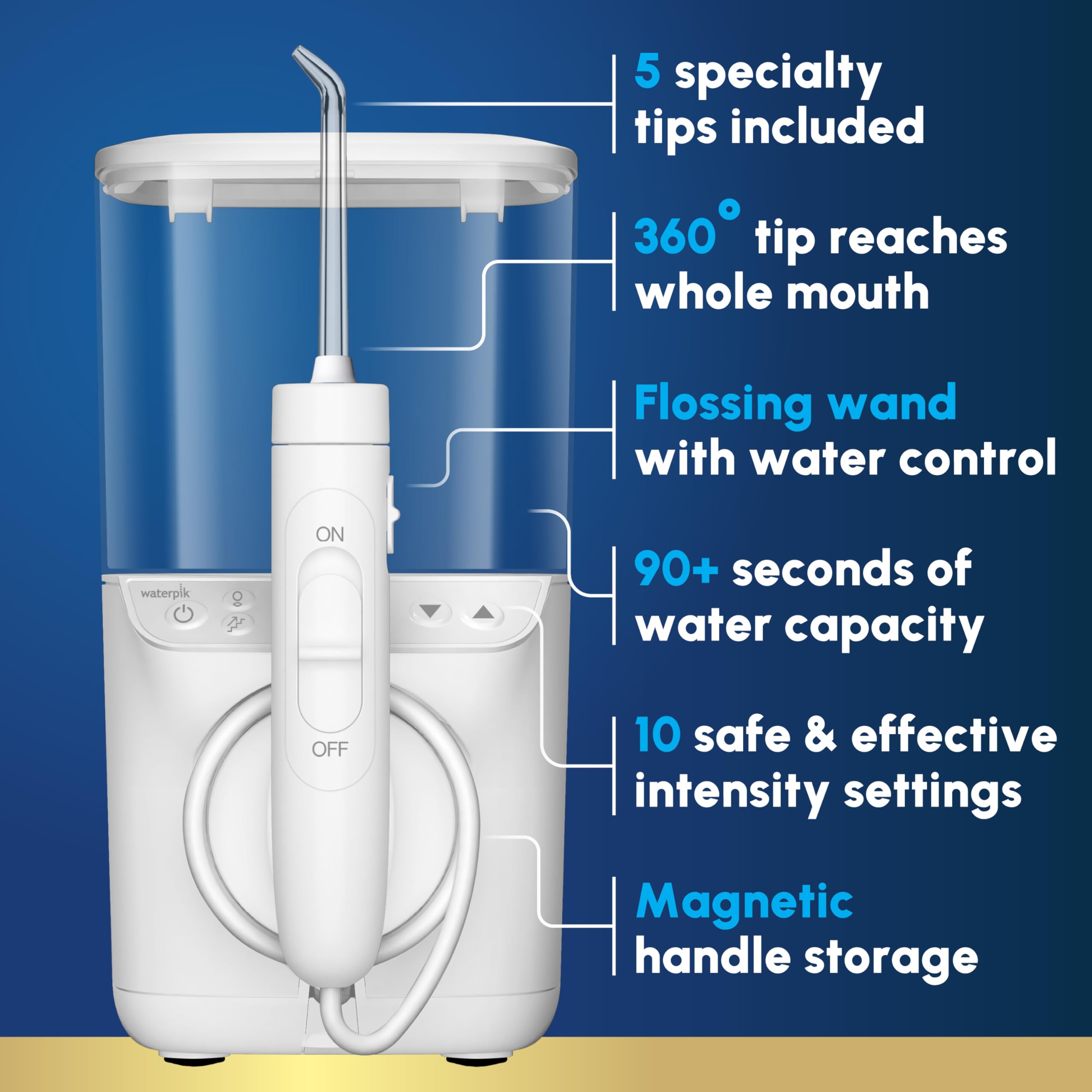 WATERPIK Promax Water Flosser - SmartAdvance Mode, ADA Accepted