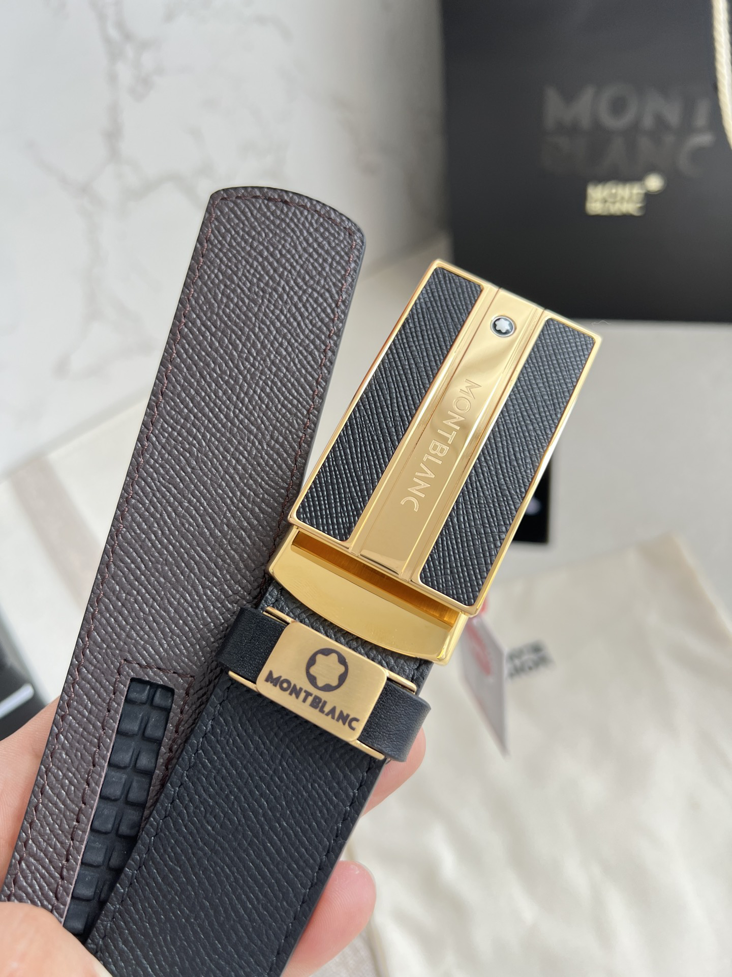 Montblanc belt-40