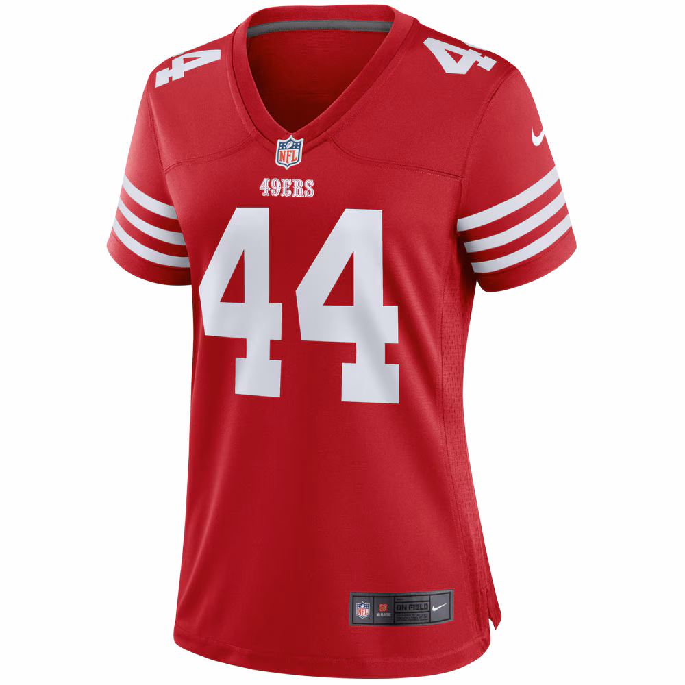 Kyle Juszczyk San Francisco 49ers Nike Women's Player Game Jersey - Scarlet