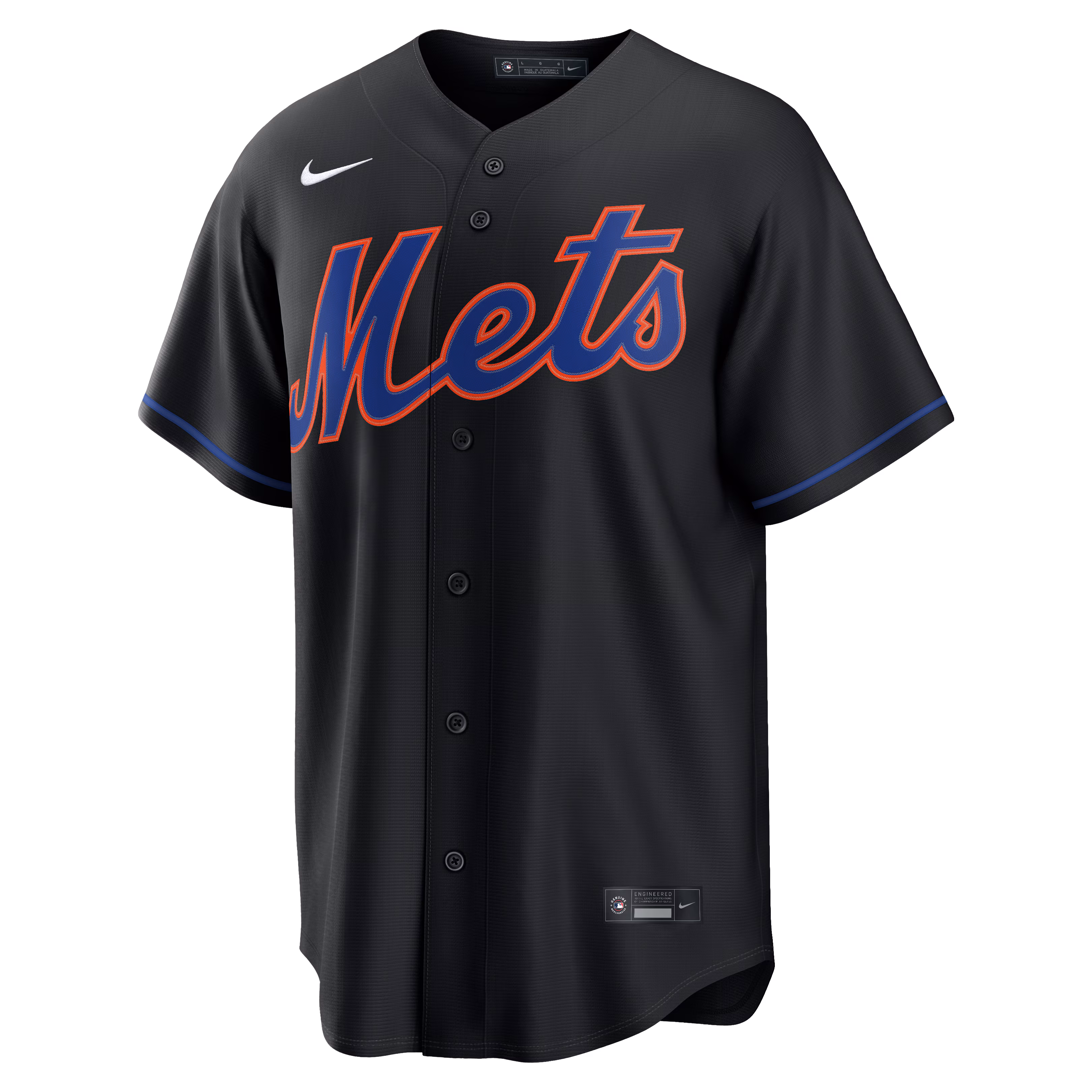 Francisco Lindor New York Mets Nike Alternate Replica Jersey - Black