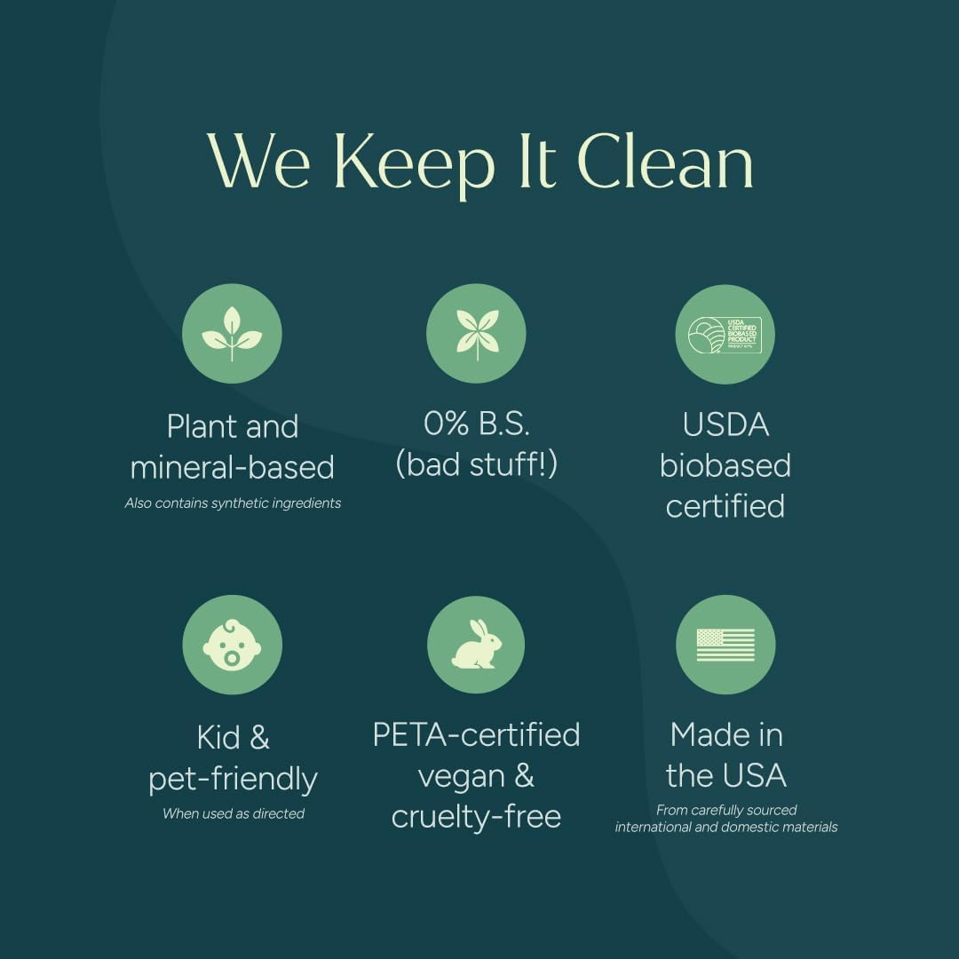 Puracy All Purpose Cleaner Concentrate – Plant-Powered Multi-Surface Cleaner - Surface Cleaner Solution As Seen on TikTok (Green Tea + Lime, 16 fl oz, 1 Pack)