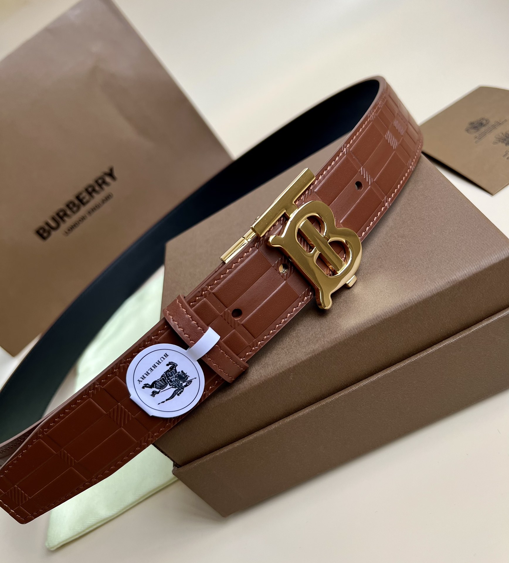 Burberry belt-14