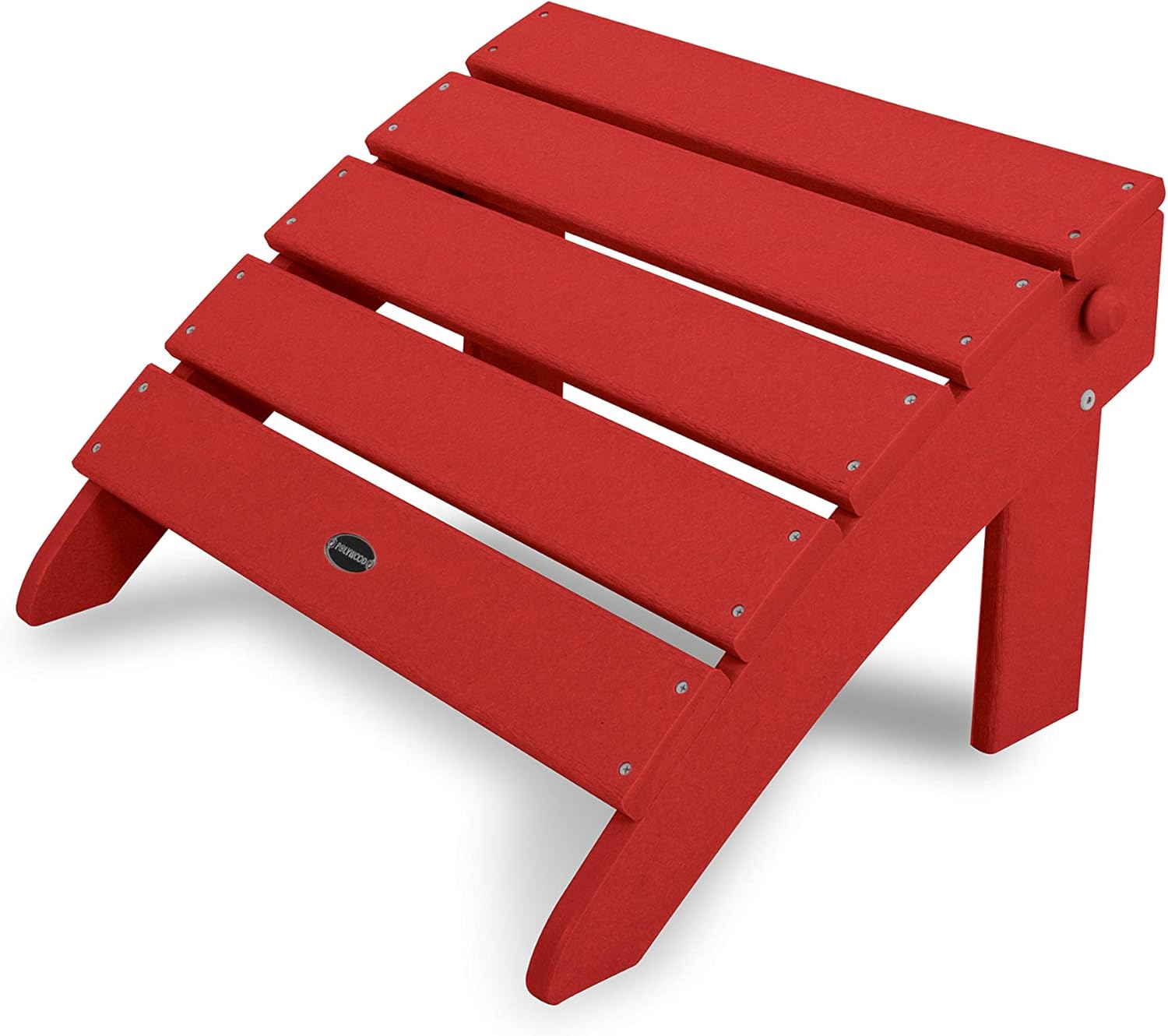 POLYWOOD® Classic Adirondack Ottoman, Sunset Red