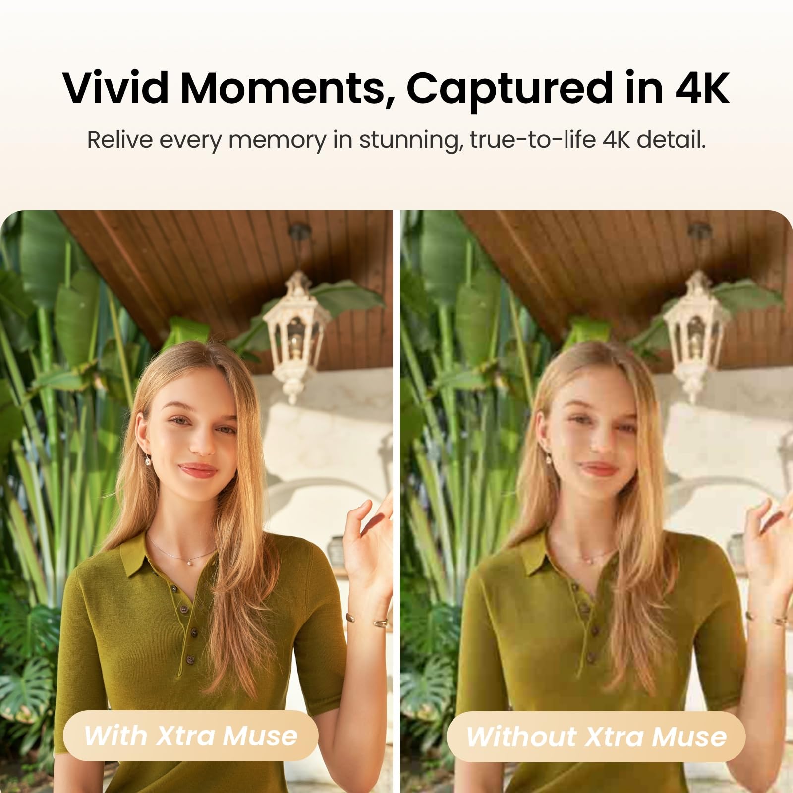 XTRA EDGE Xtra Muse Vlogging Camera 4K/120fps with Gimbal