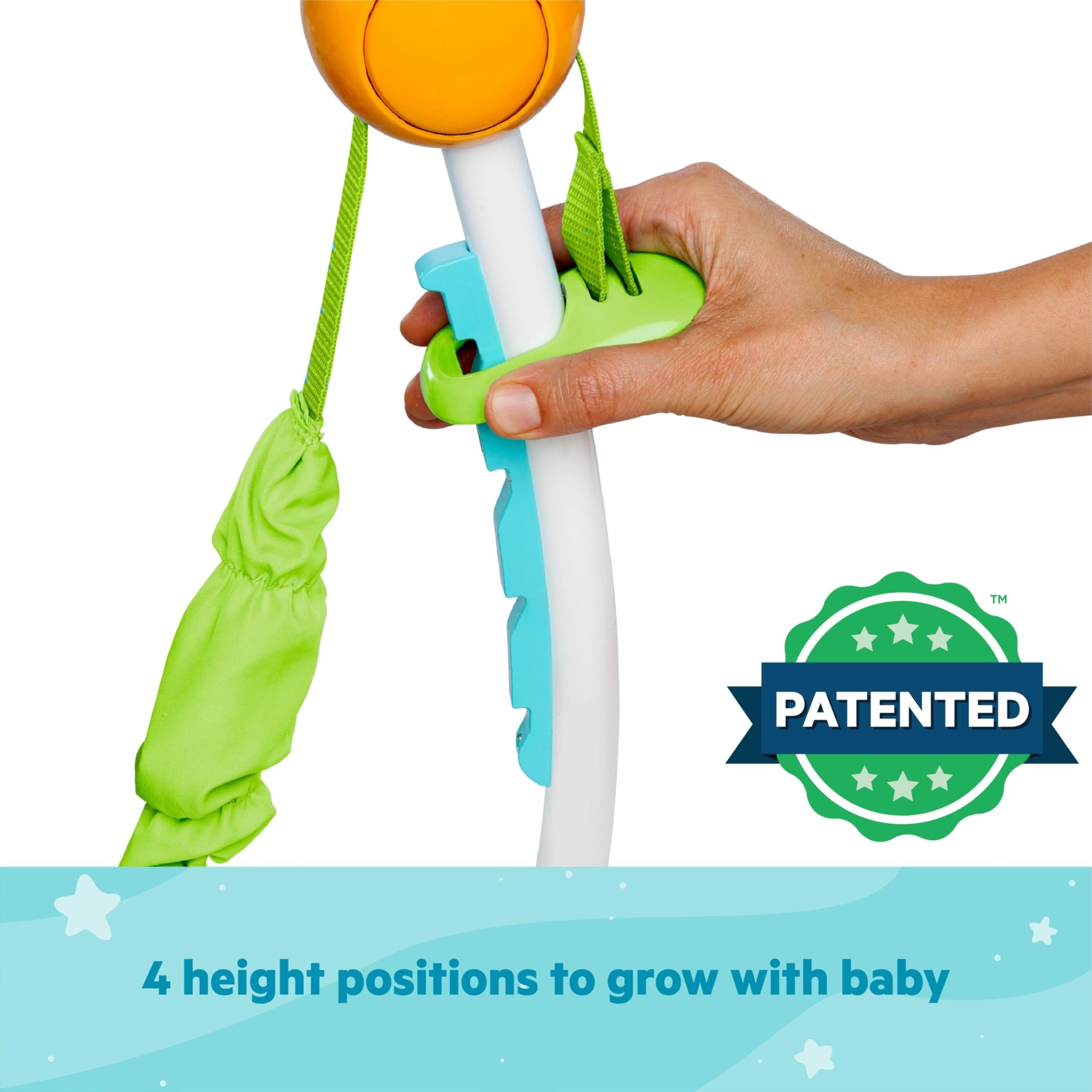 BRIGHT STARTS Finding Nemo Baby Activity Center Jumper with Toys